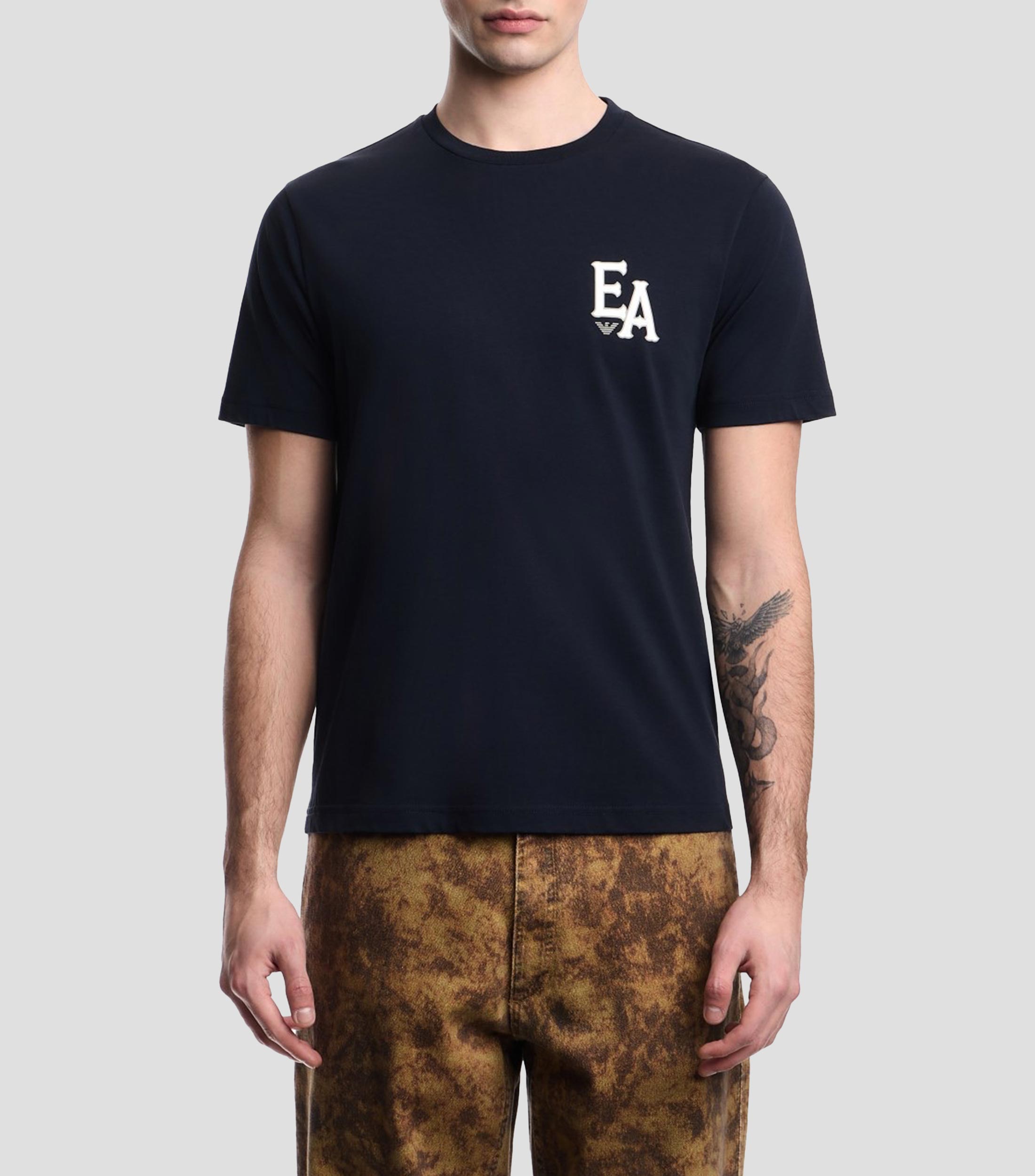 Playera cuello redondo manga corta fantasía Hombre