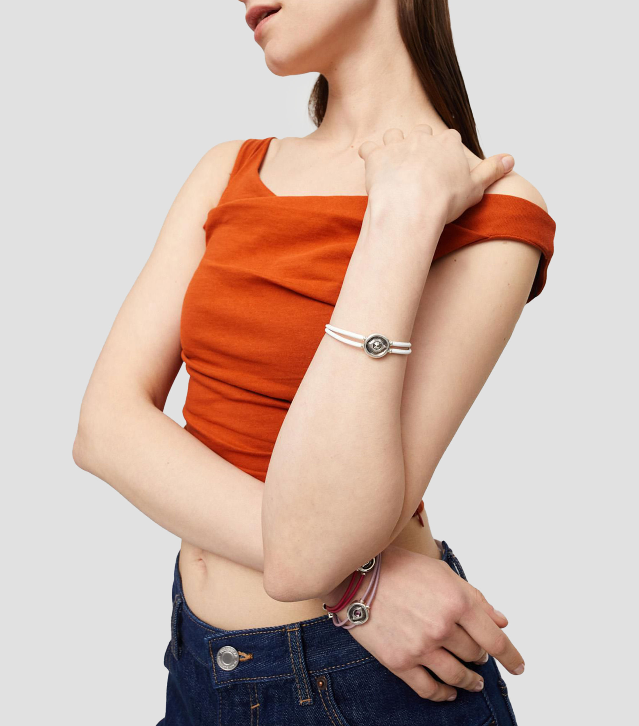 Pulsera de cuero Mujer