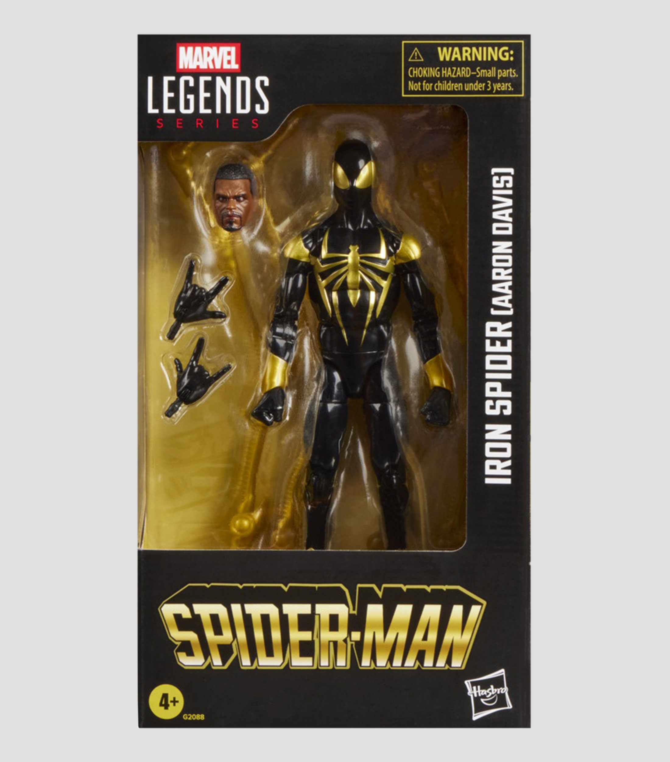Figura de Acción Marvel Legends Series Iron Spider Aaron Davis