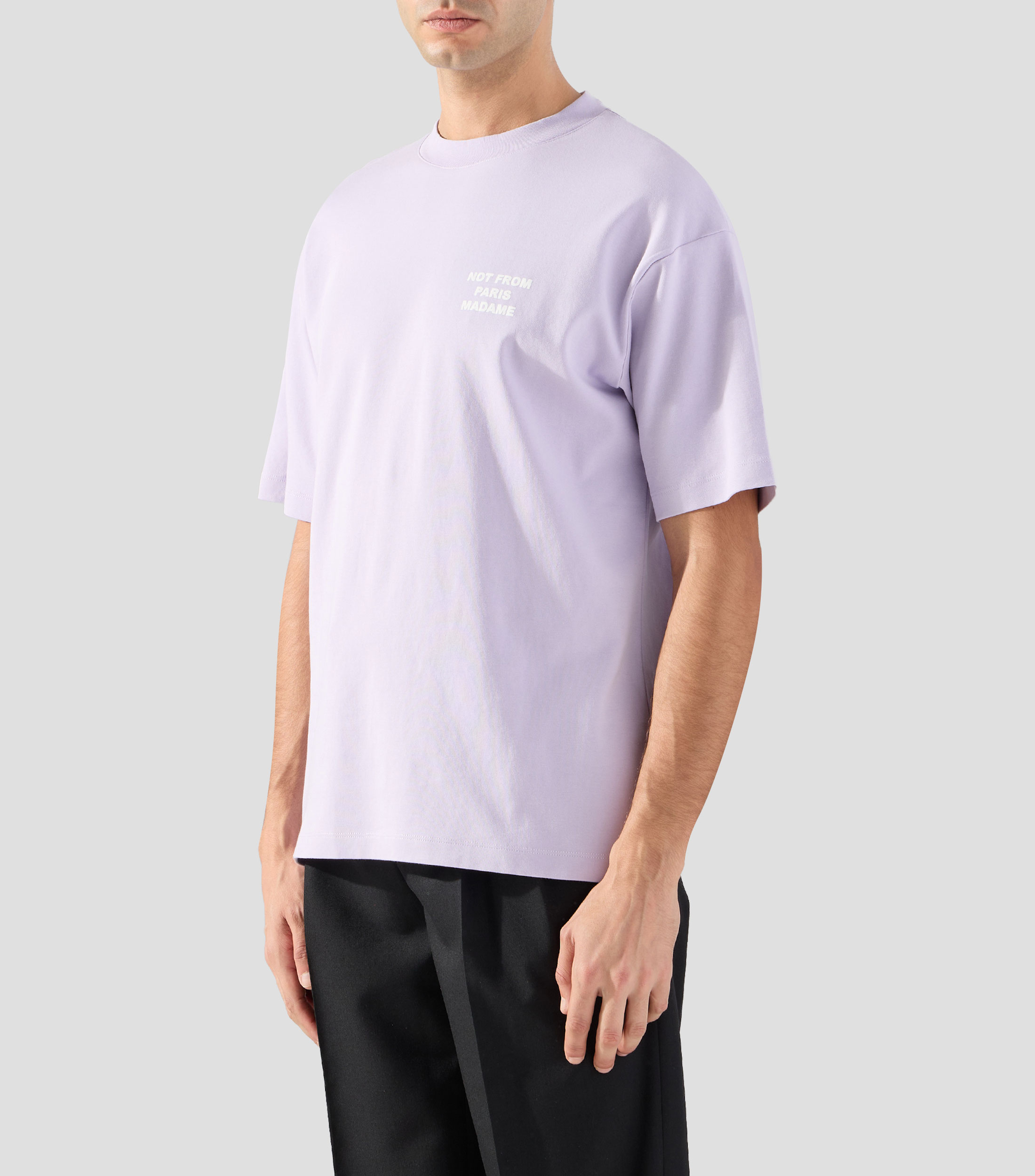 Playera cuello redondo manga corta lisa Hombre
