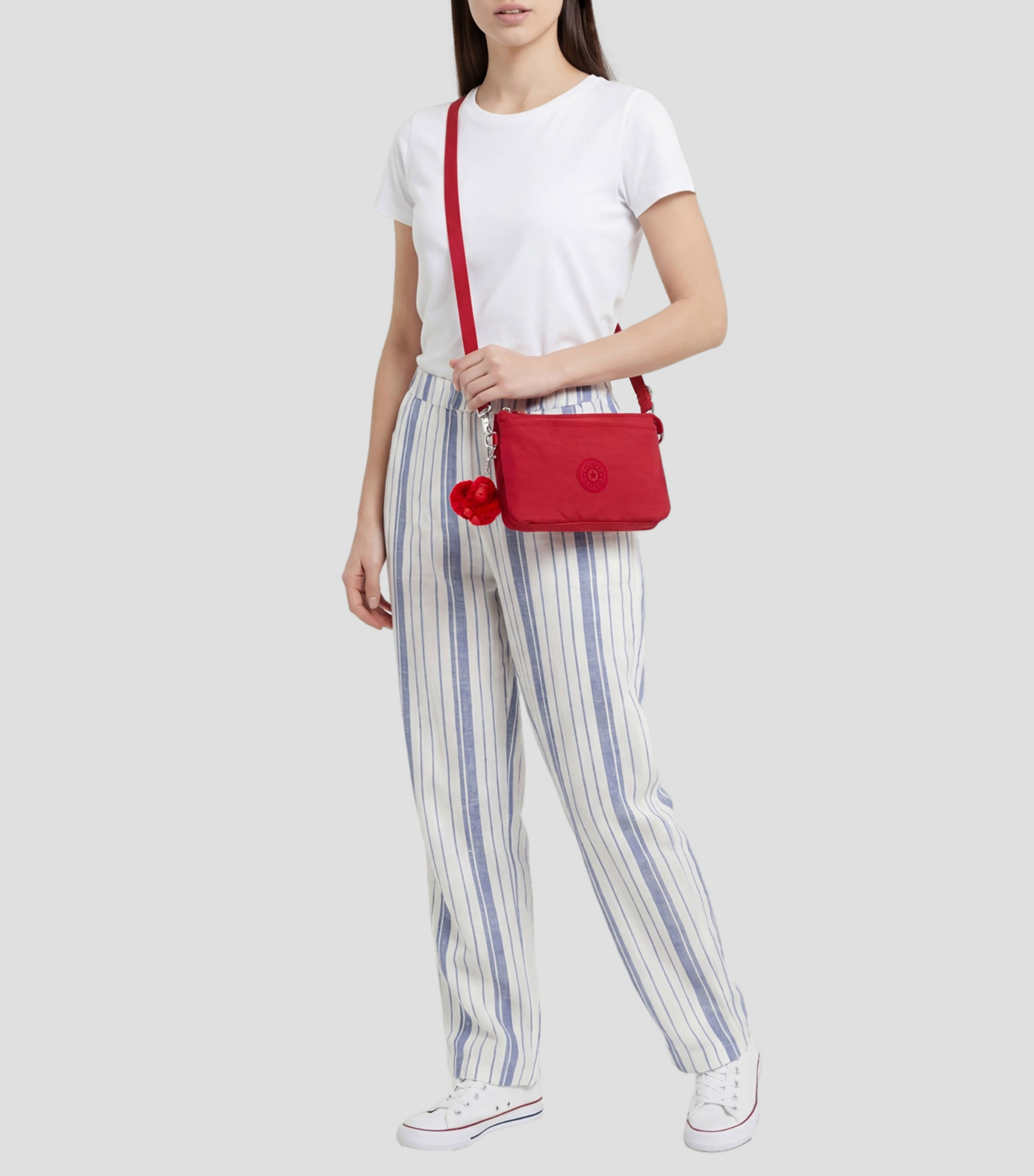 Bolsa crossbody roja Riri lisa Hombre
