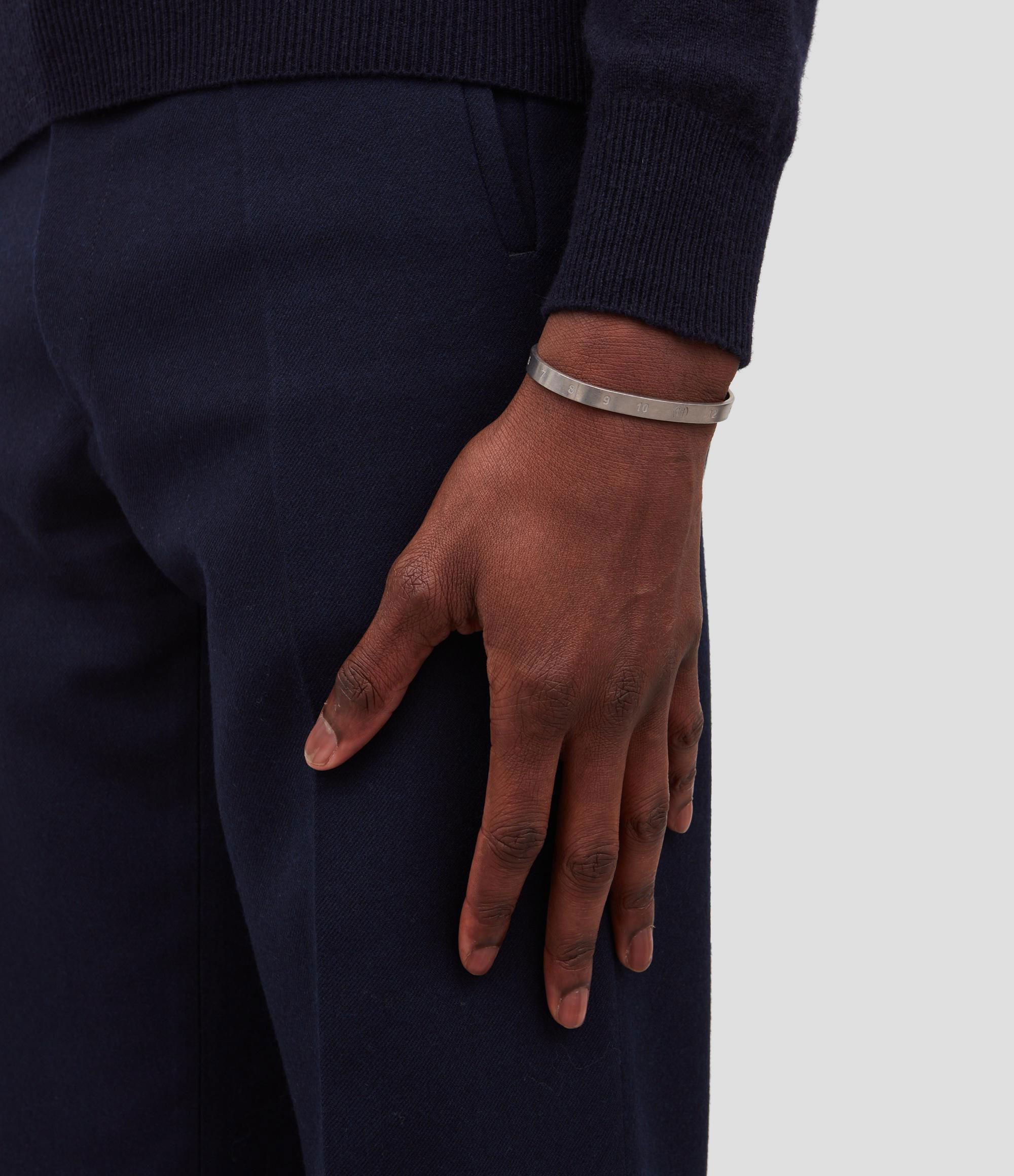 Brazalete en plata Mujer