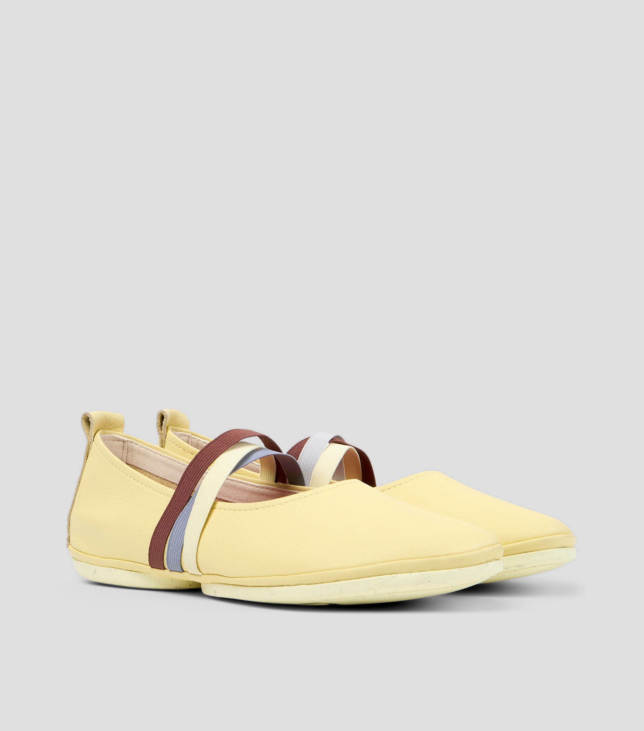 Flats con cintas Mujer