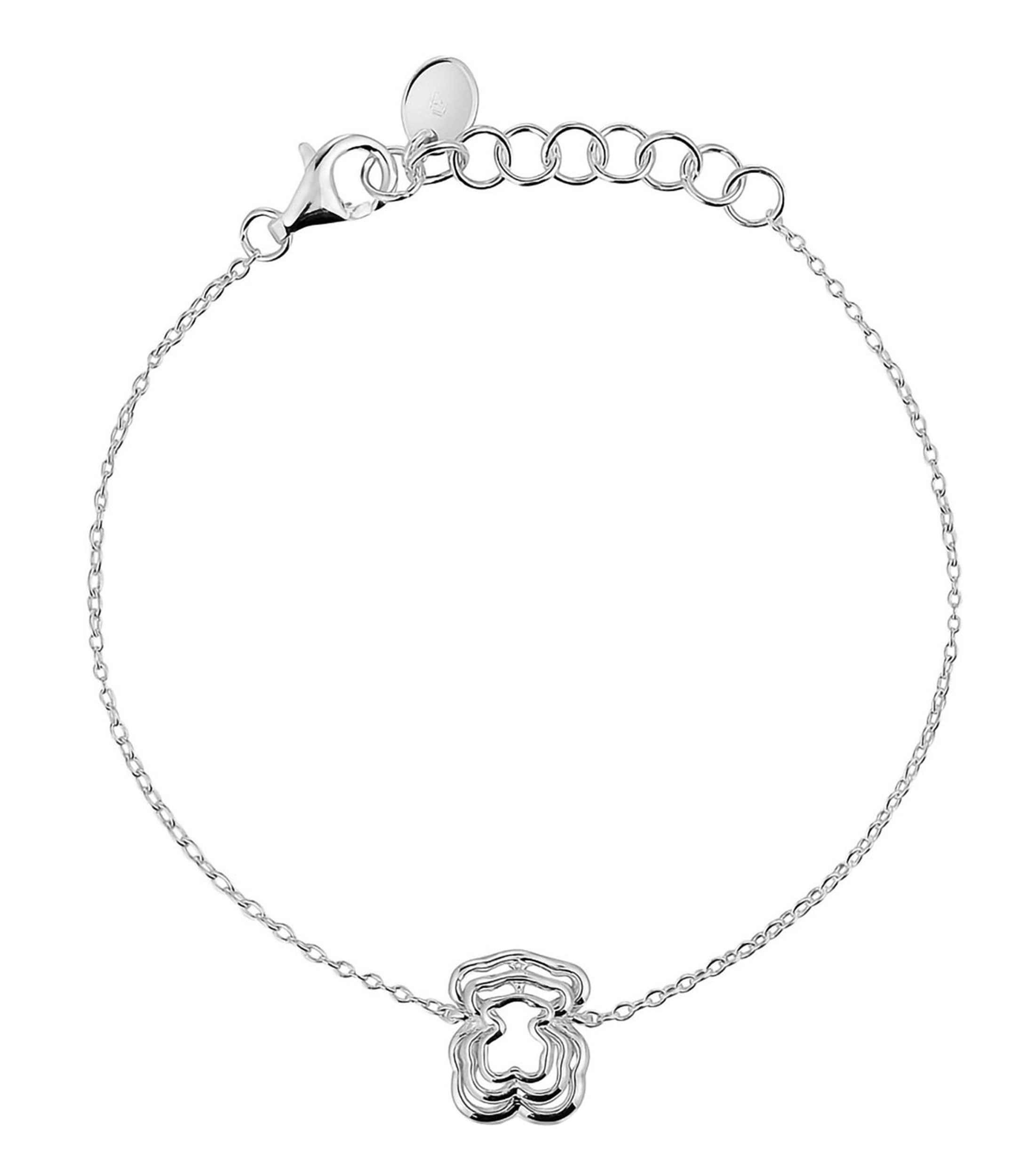 Pulsera con Triple Oso Mujer