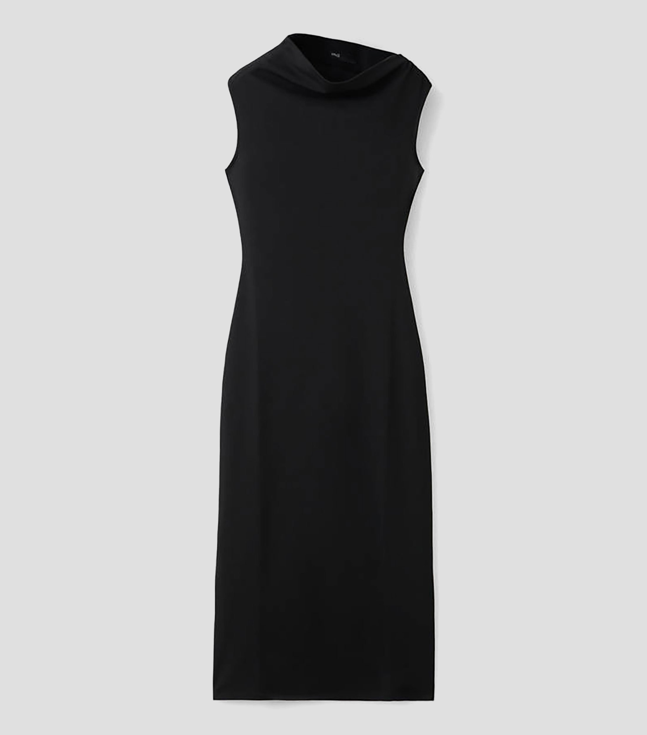 Vestido formal midi liso Mujer