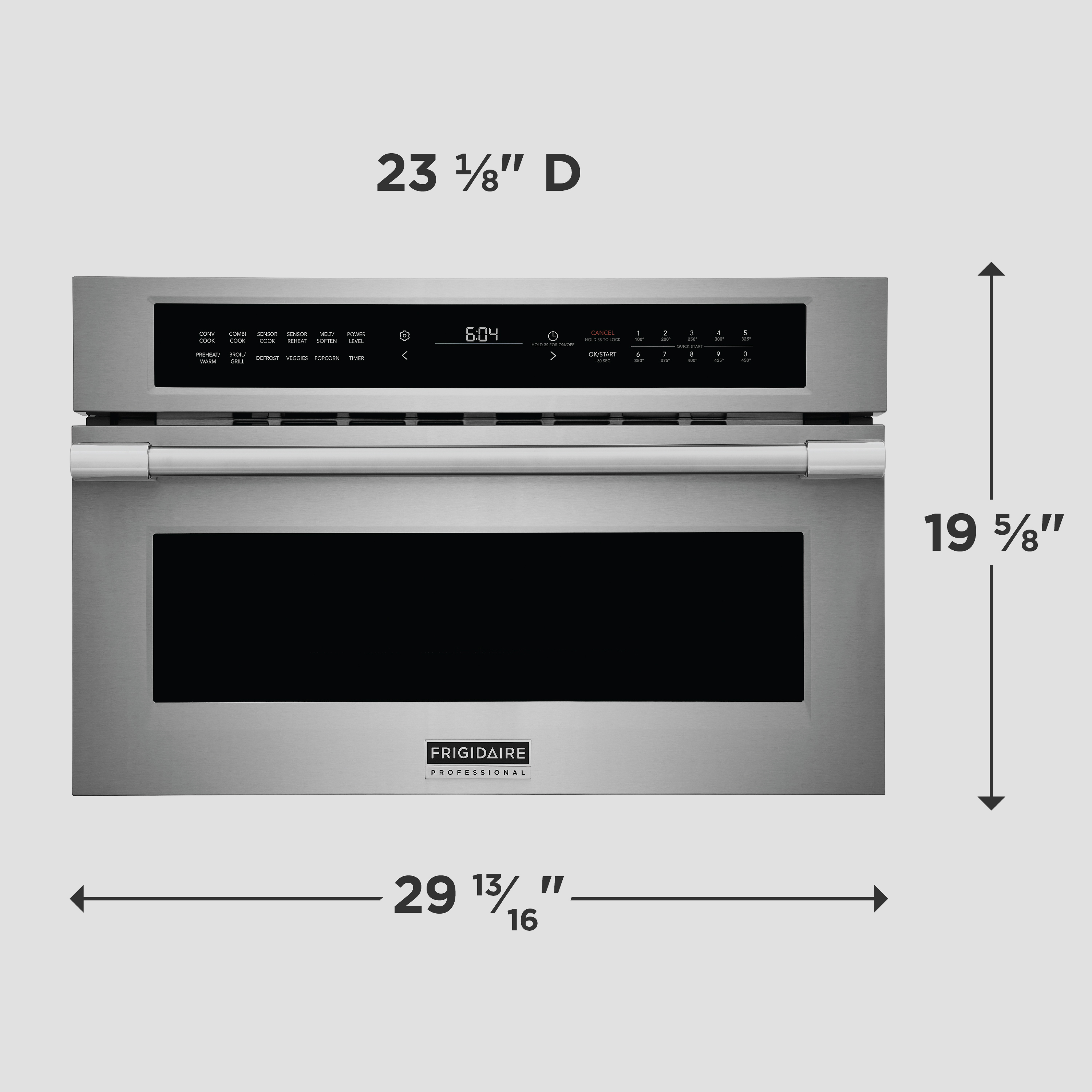 Horno de microondas Frigidaire Professional 1.6 pies PMBD3080AF