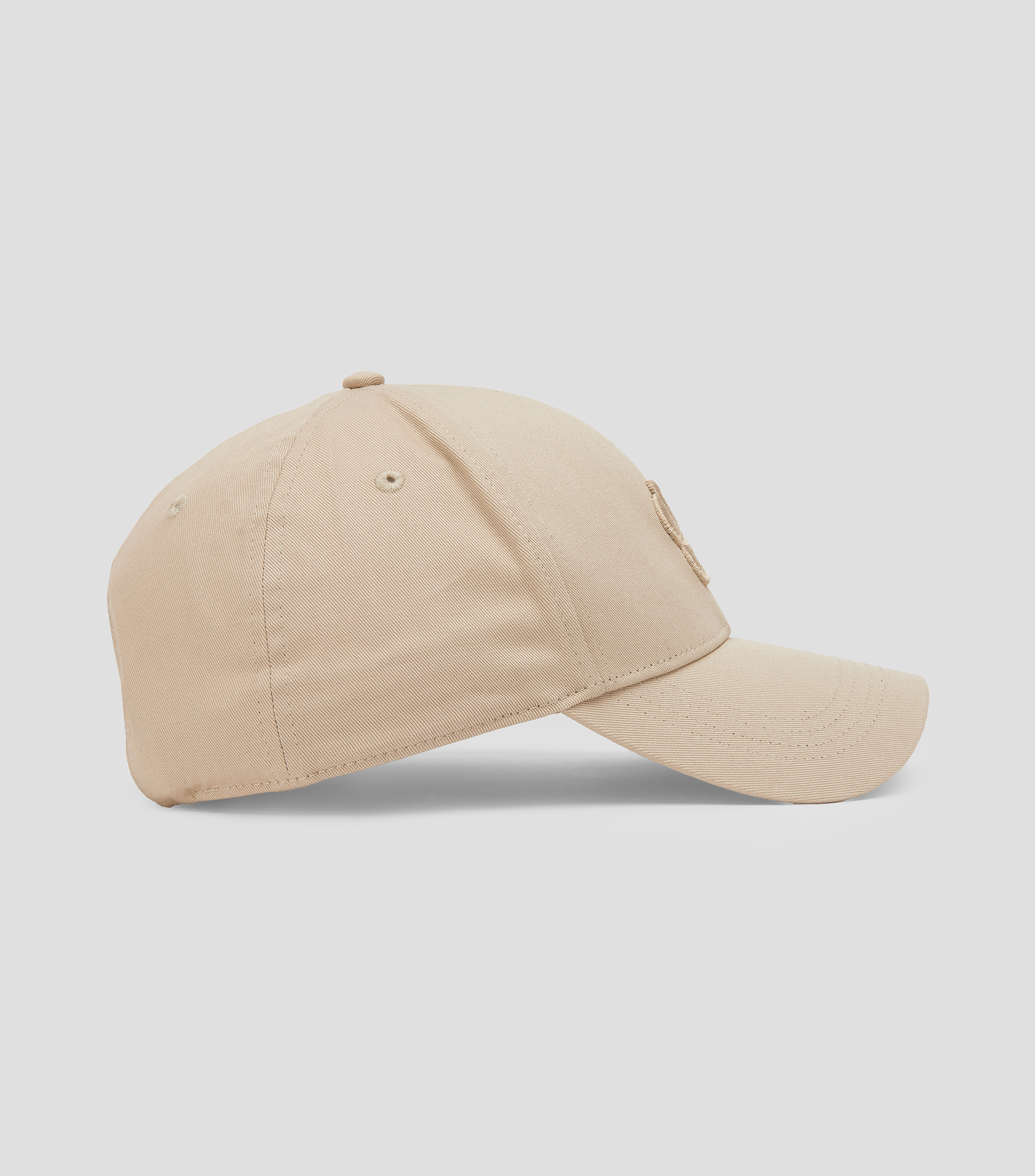 Gorra de sarga de algodón con monograma Double B bordado Hombre