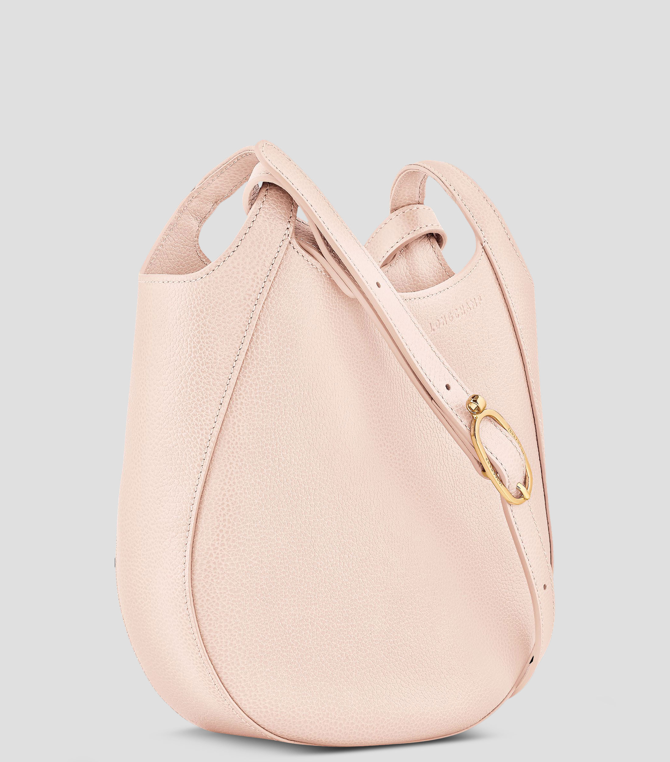 Bolsa Crossbody en cuero de vaqueta granulada Mujer