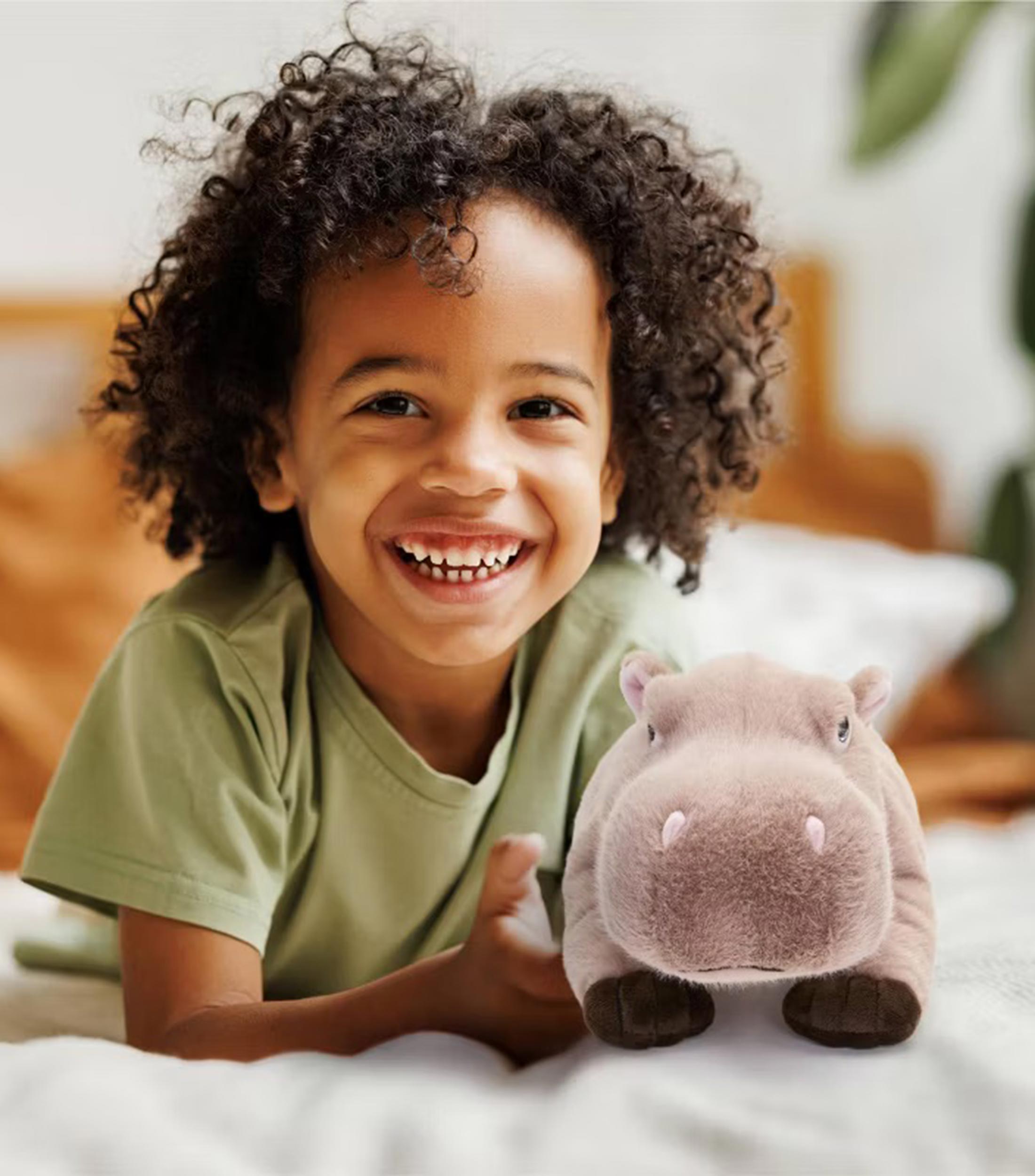 Hipopótamo de peluche