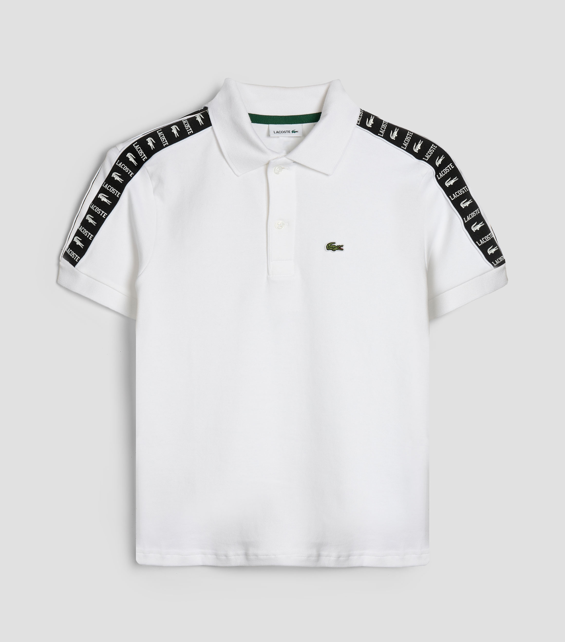 Playera tipo polo manga corta lisa Niño