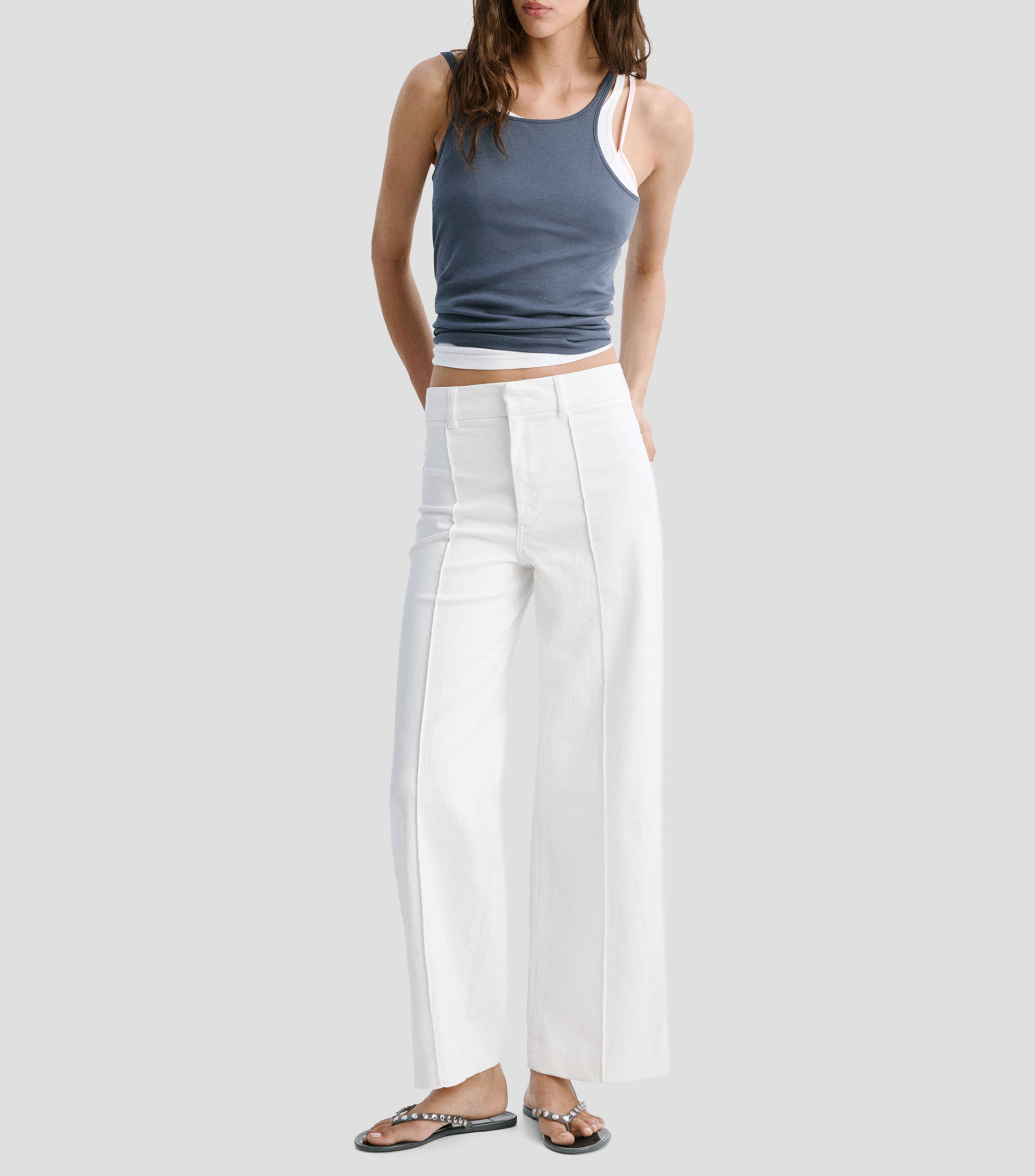 Jeans Wideleg Mujer