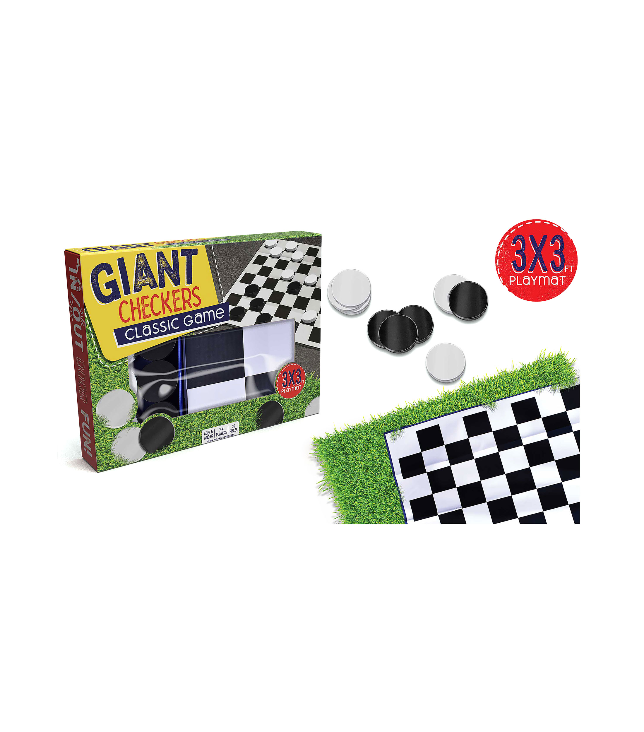 Giant Checkers Game