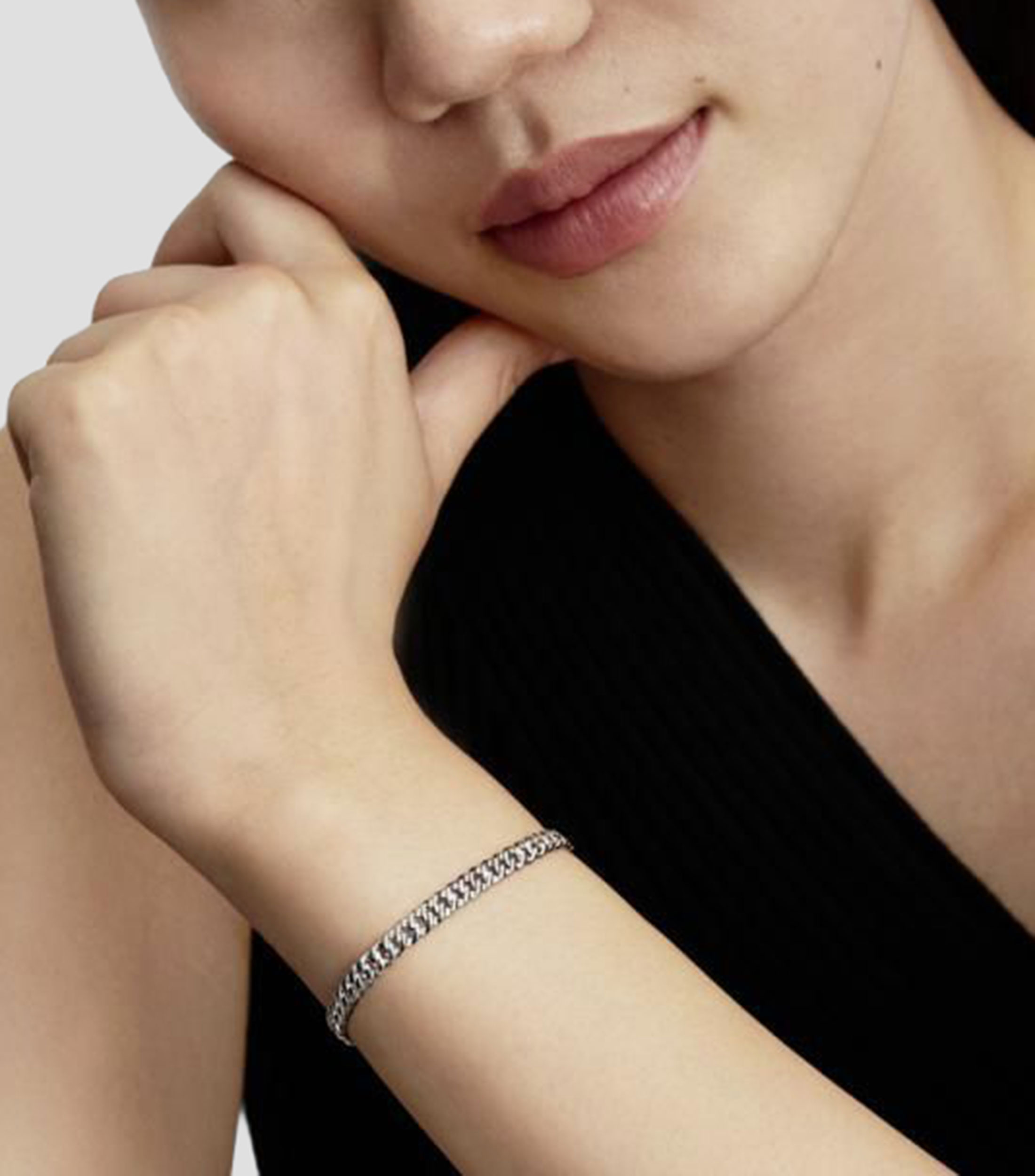 Brazalete en plata .925 Mujer