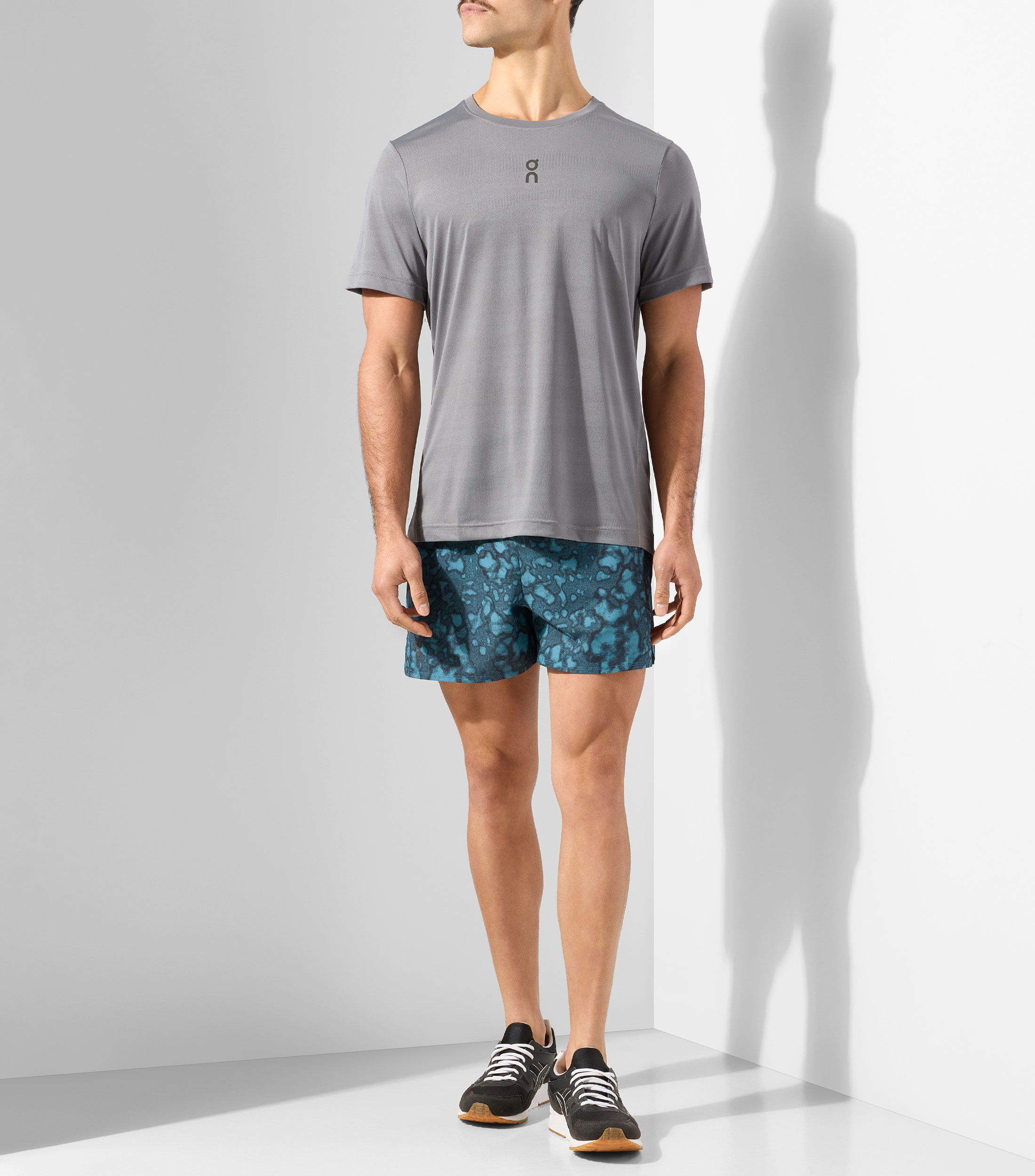 Short para senderismo Trail con estampado Hombre