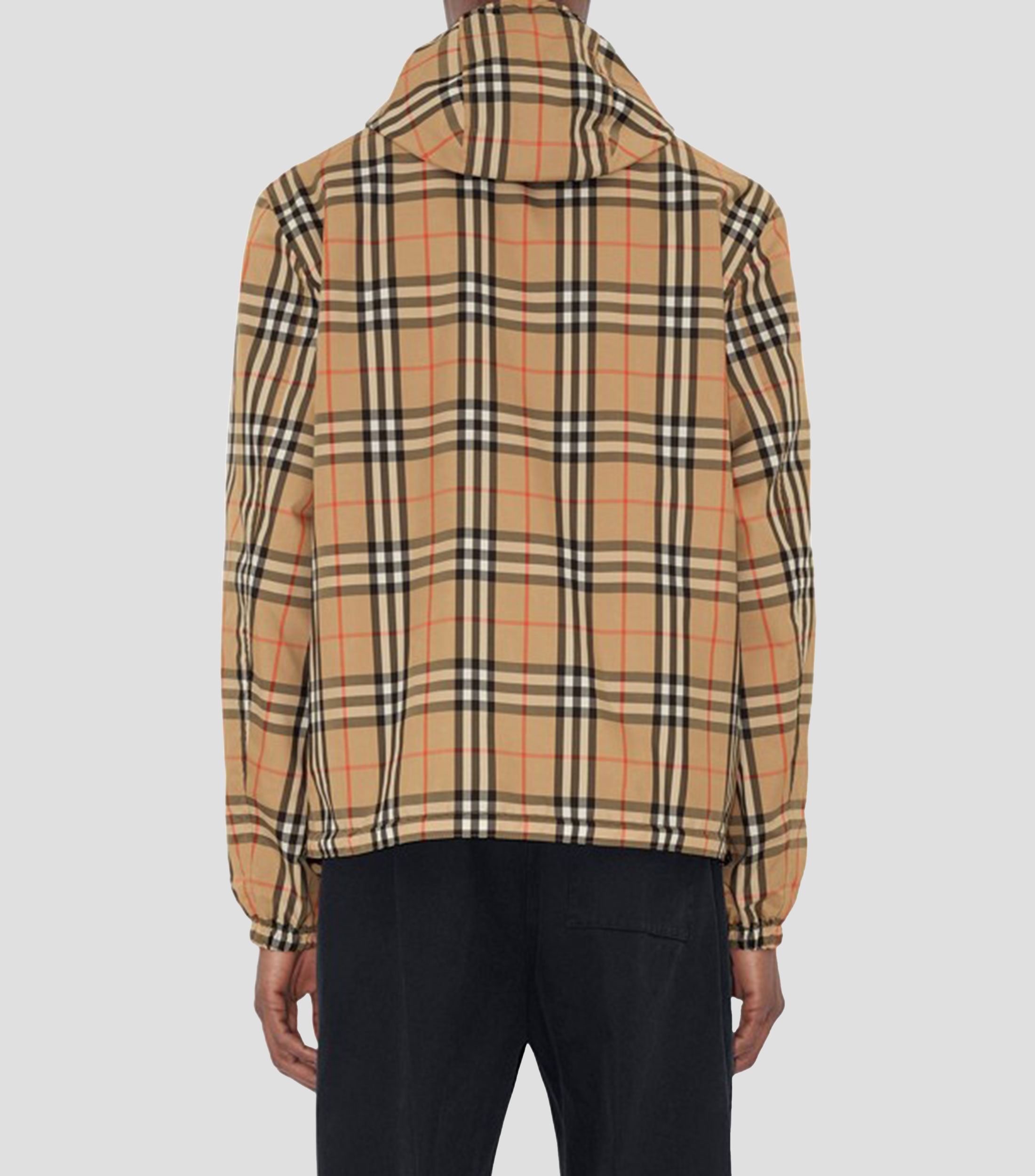 Chamarra Reversible con capucha Hombre