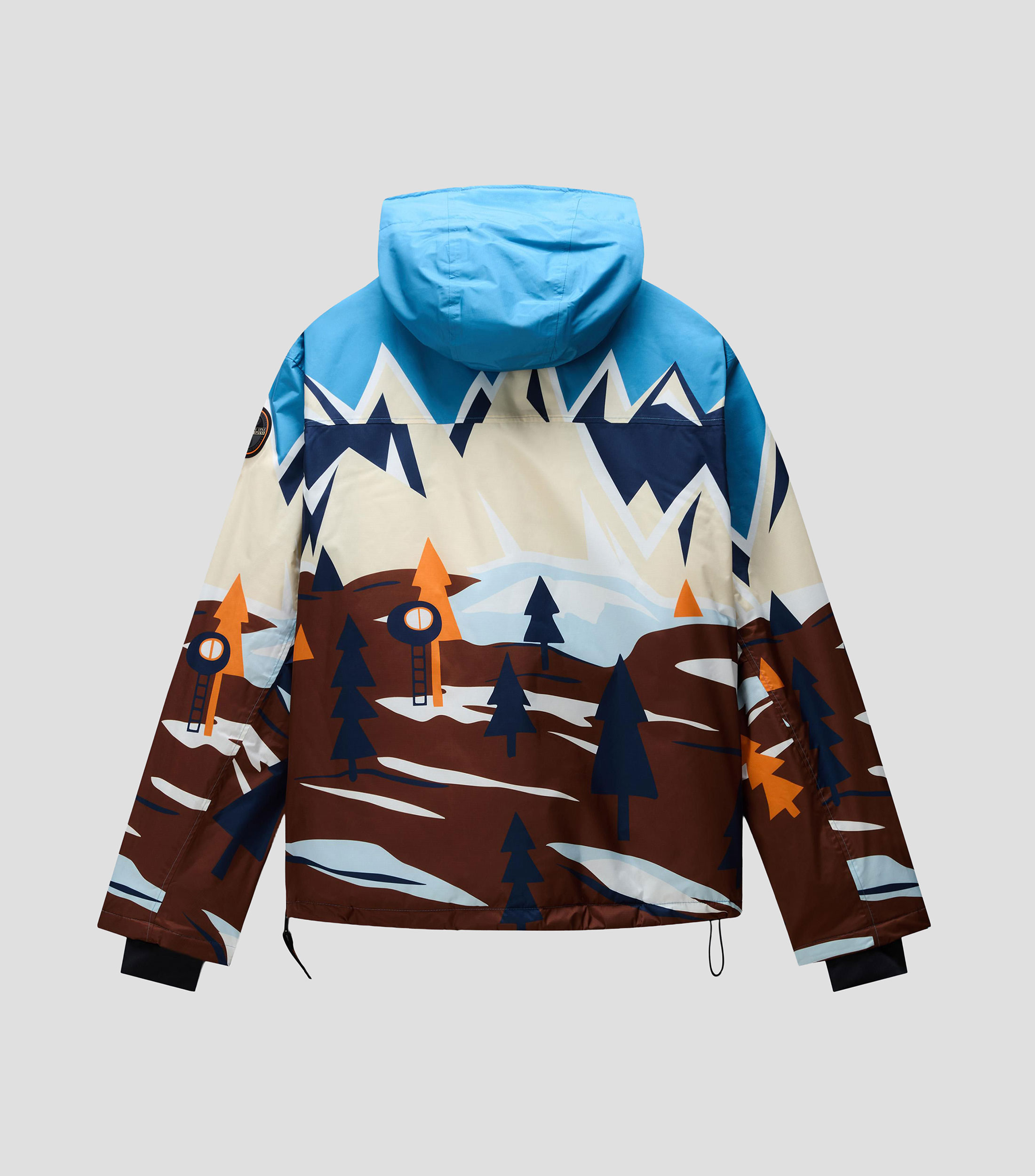 Chamarra Anorak con estampado integral Rainforest Next Hombre