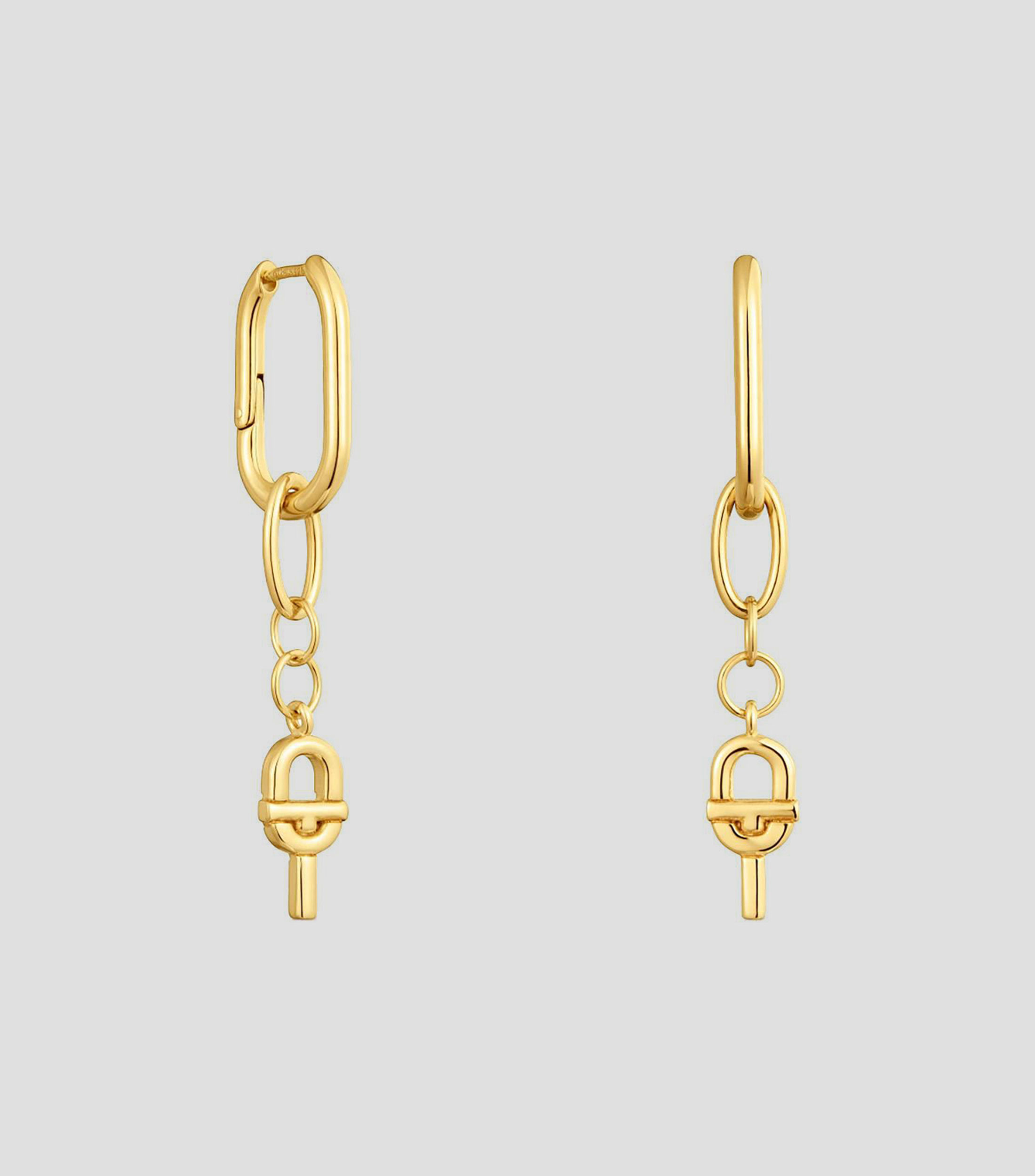 Aretes en plata .925 aros Manifesto Mujer