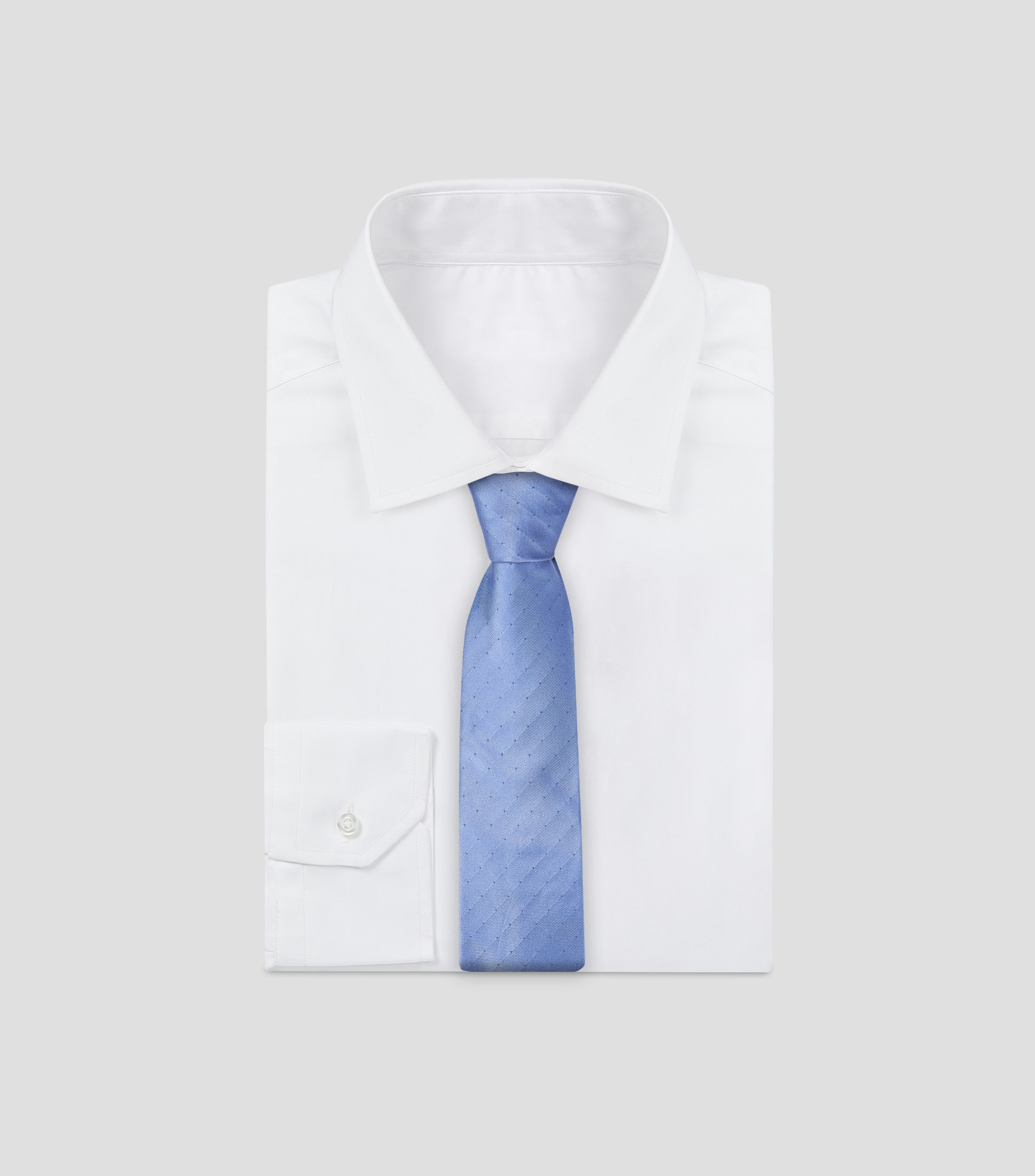 Corbata ancha lisa