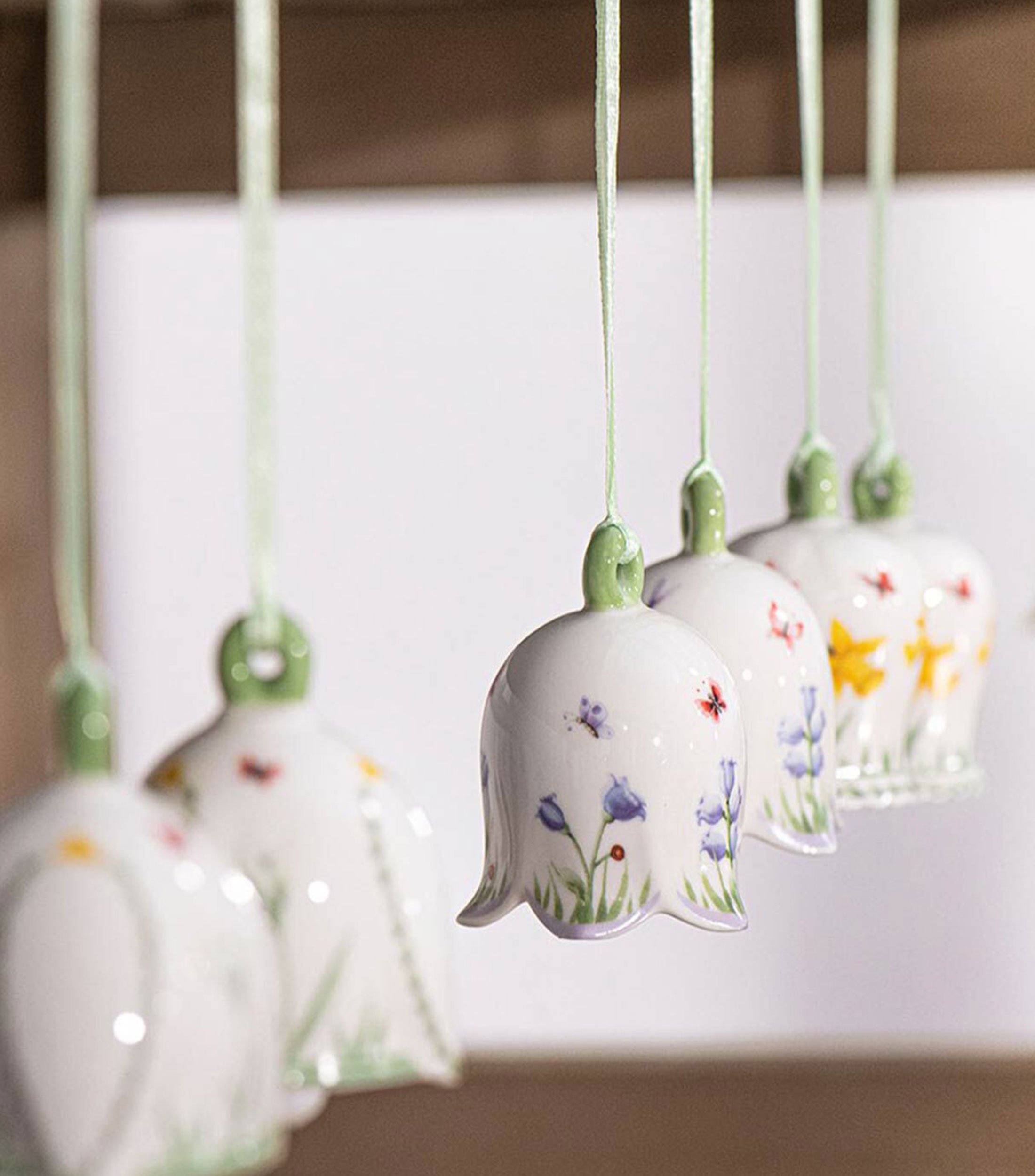 Ornamento New Flow en porcelana