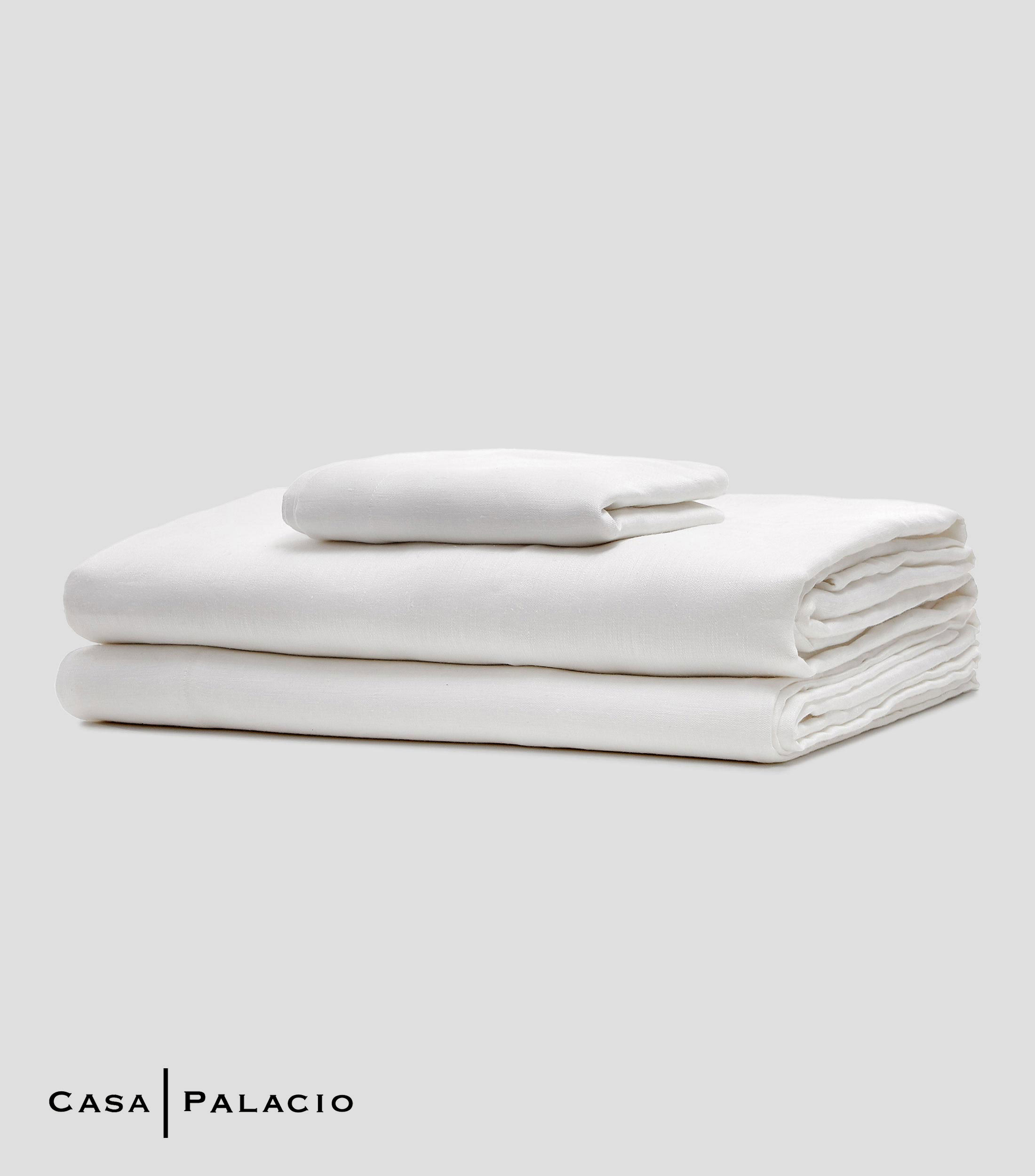 Juego de Funda para Duvet King Size en lino Divine blanco