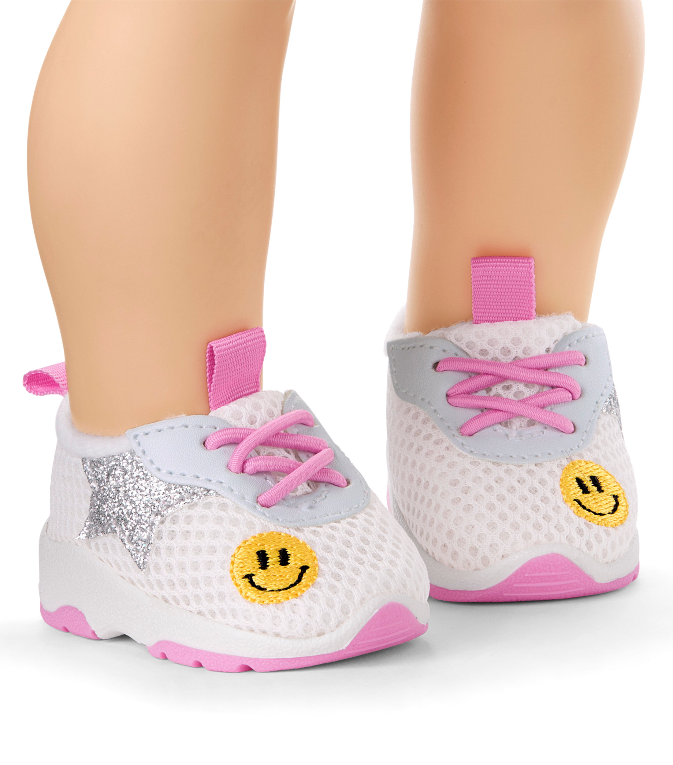Tenis carita feliz para muñeca