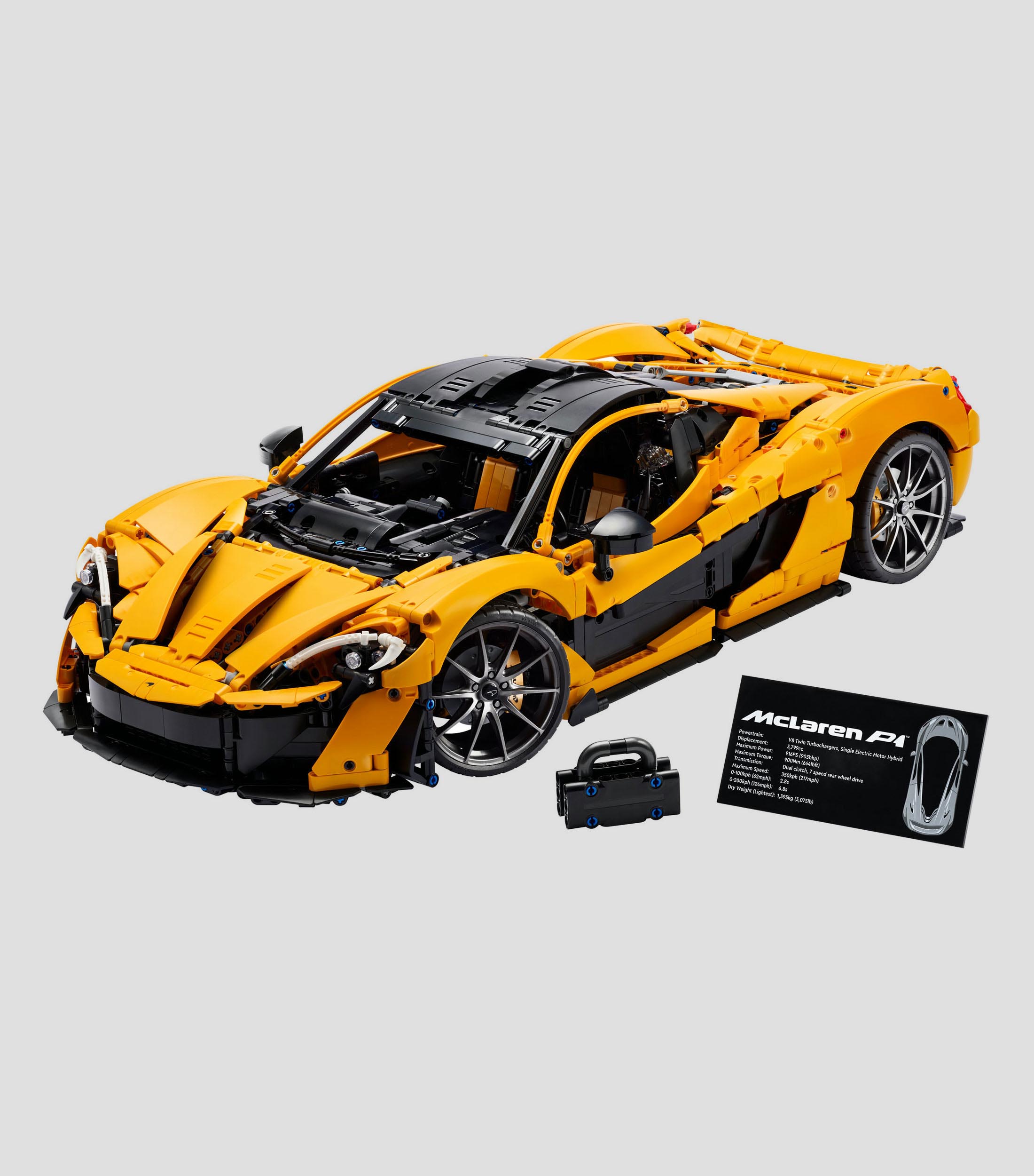 LEGO Technic McLaren P1 Hiperauto, set para adultos 42172