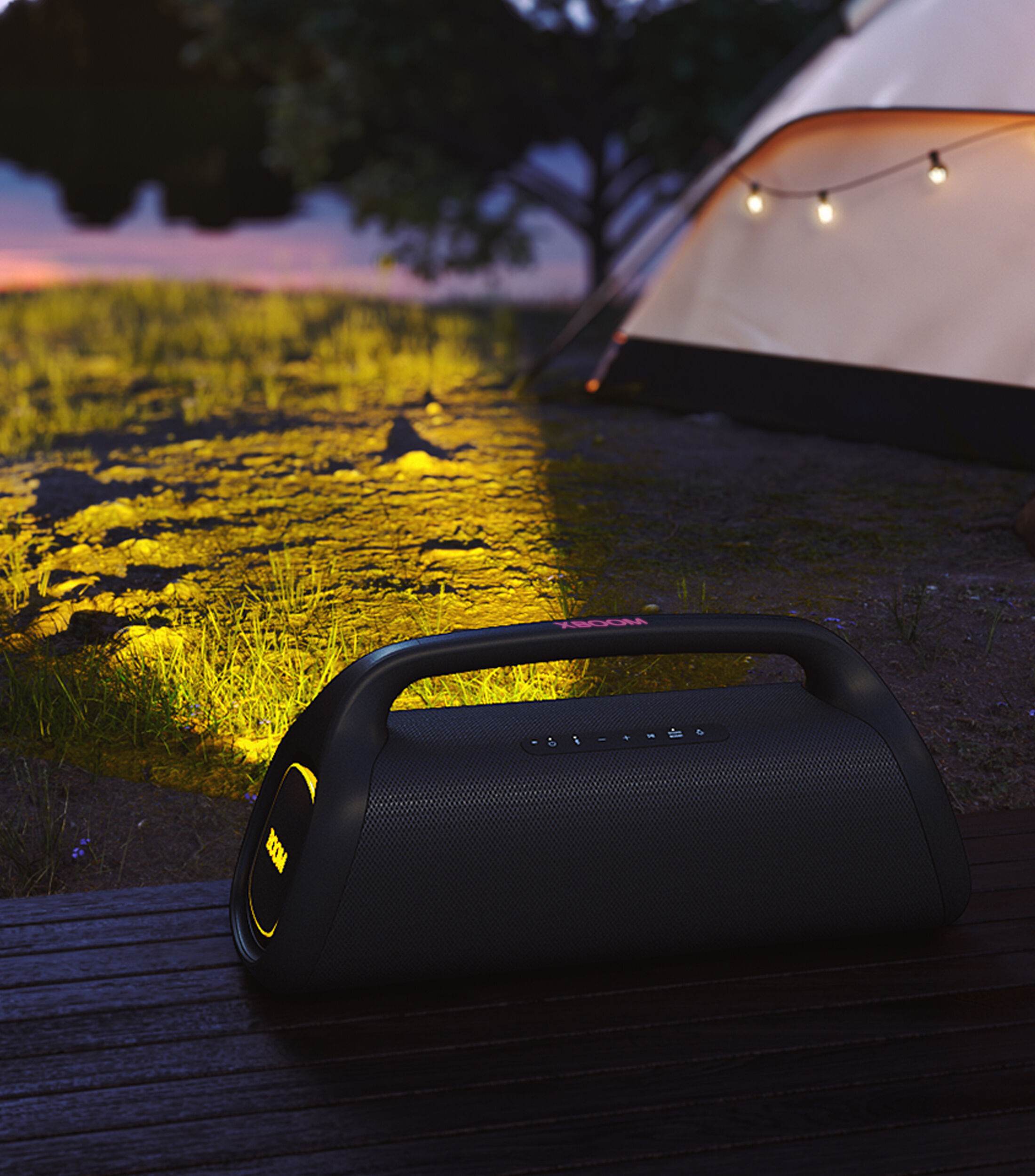 Bocina Portátil Inalámbrica Bluetooth XBOOM Go XG9 Negra