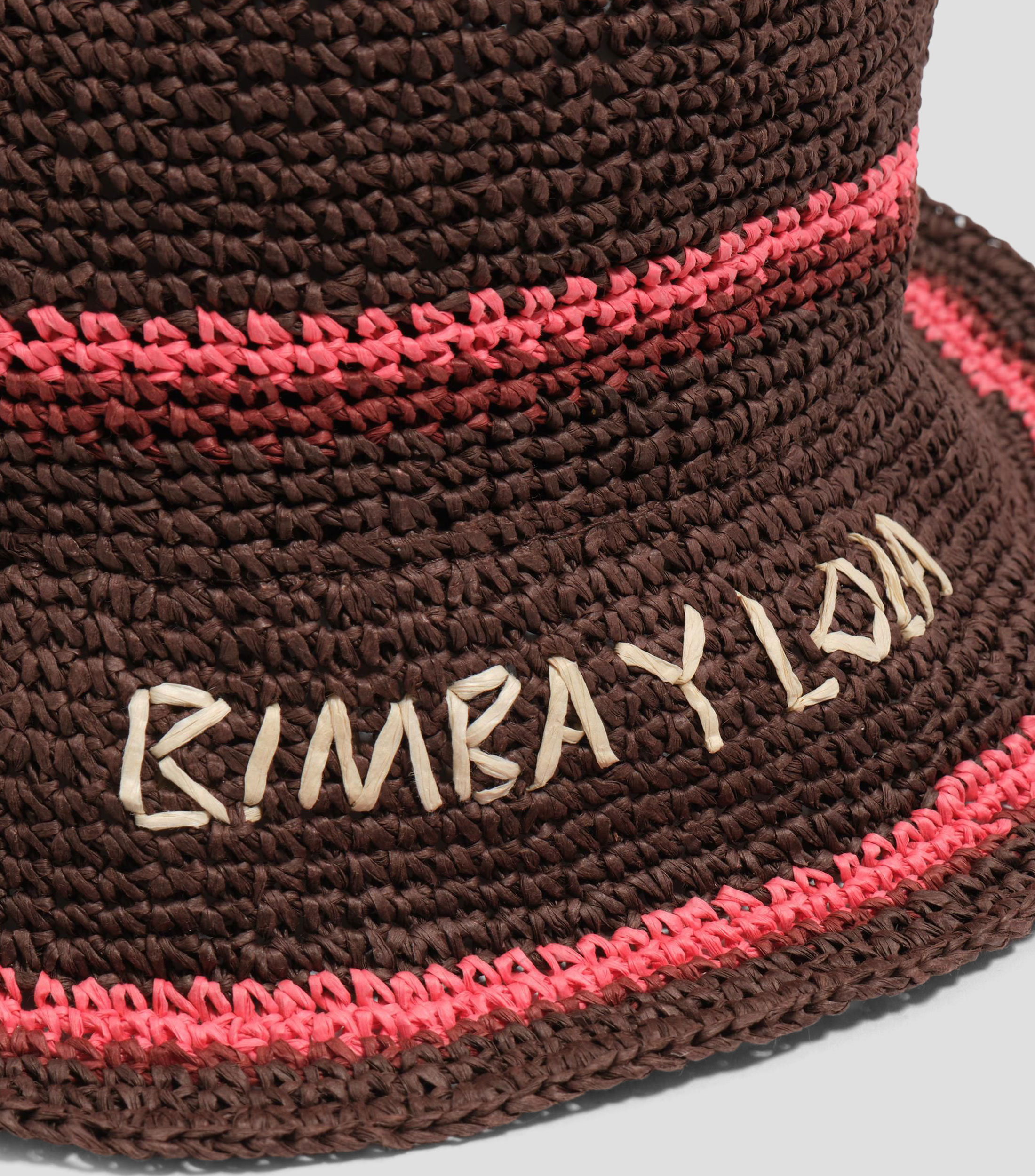 Gorro rafia papel Mujer