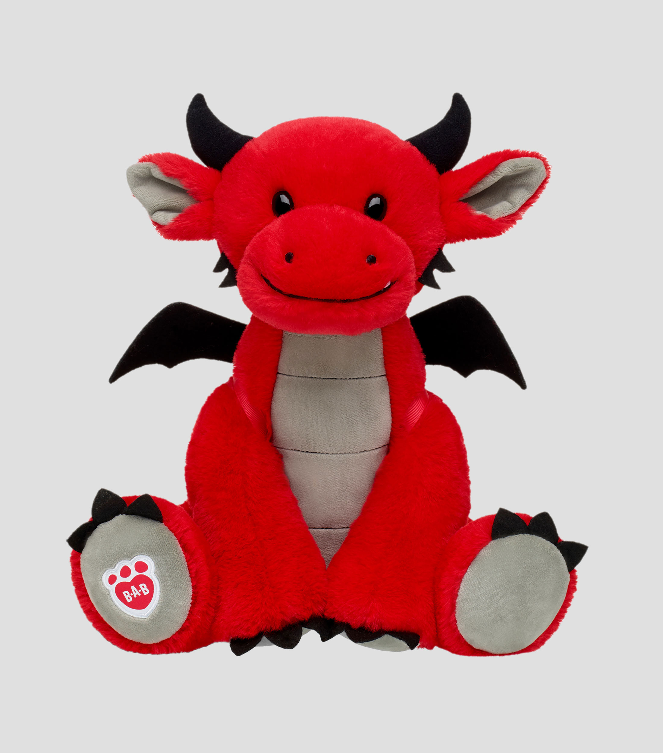 Muñeco De Peluche Dragón Rojo