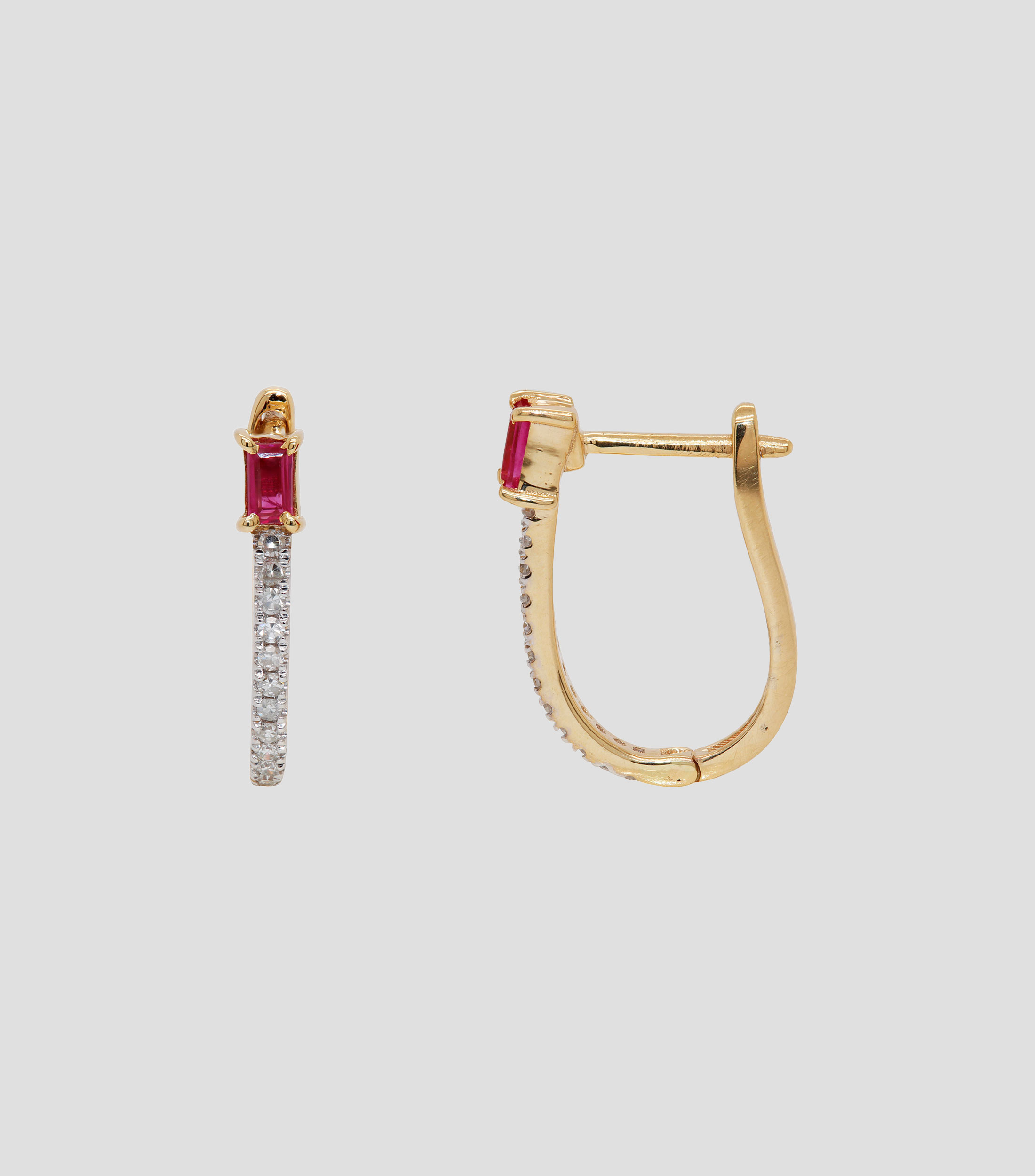 Aretes en Oro de 14 Kilates Mujer