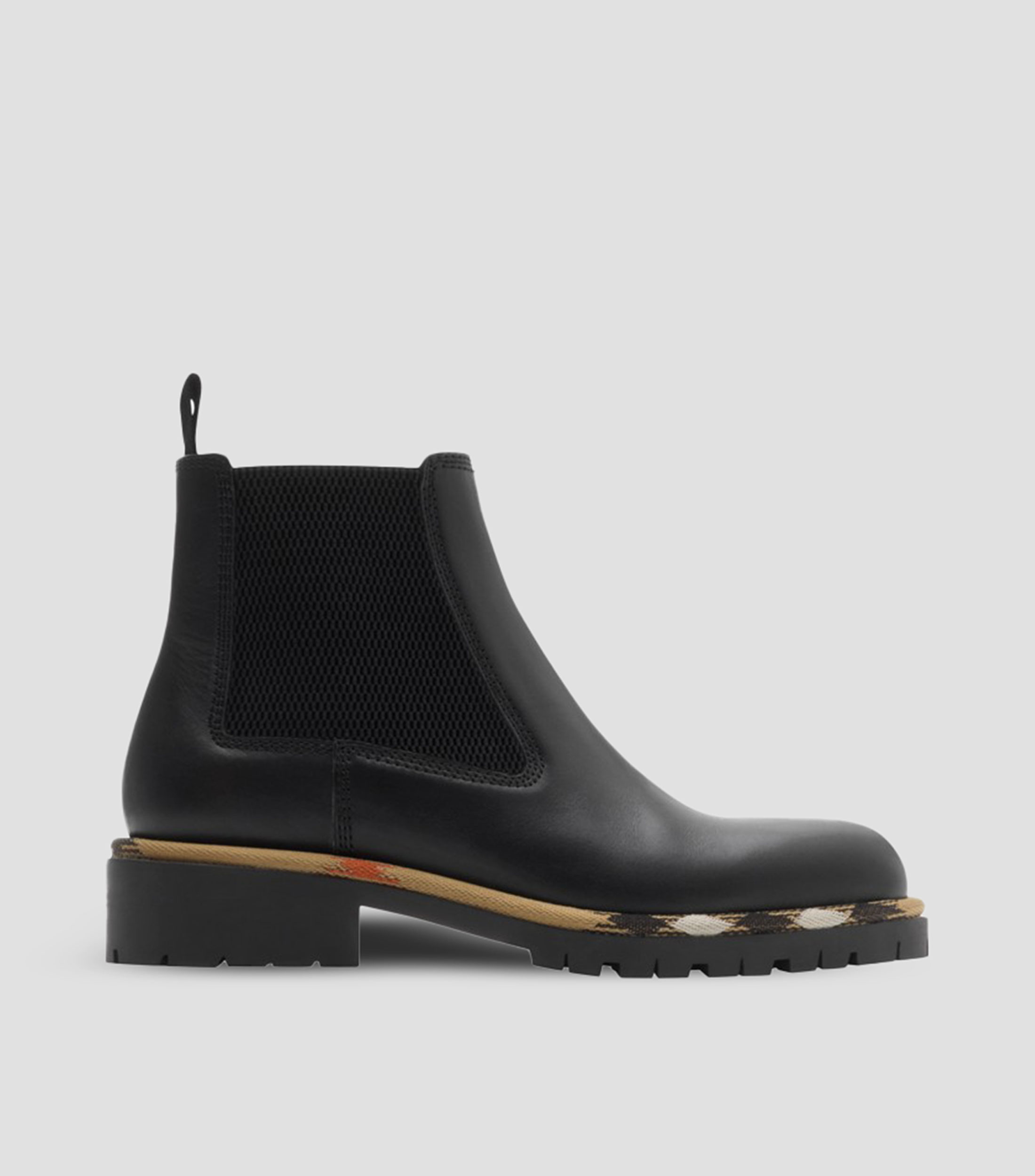 Botas Chelsea cortas Gravel con tacon bajo ancho Mujer
