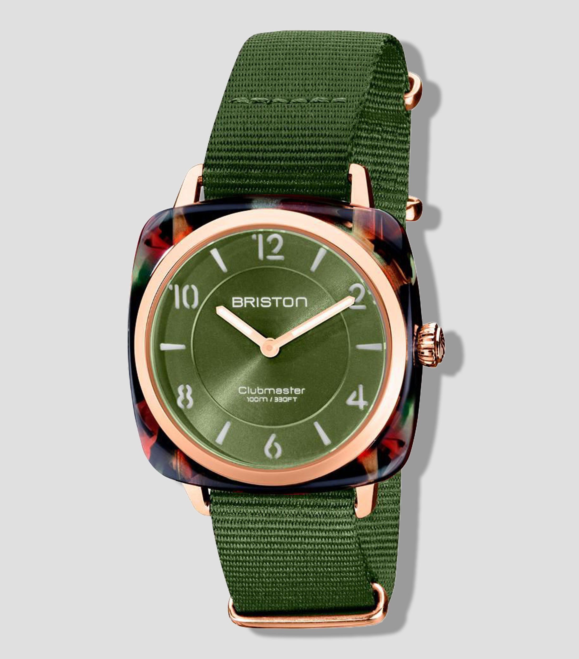 Reloj Unisex Clubmaster Chic casual, Verde