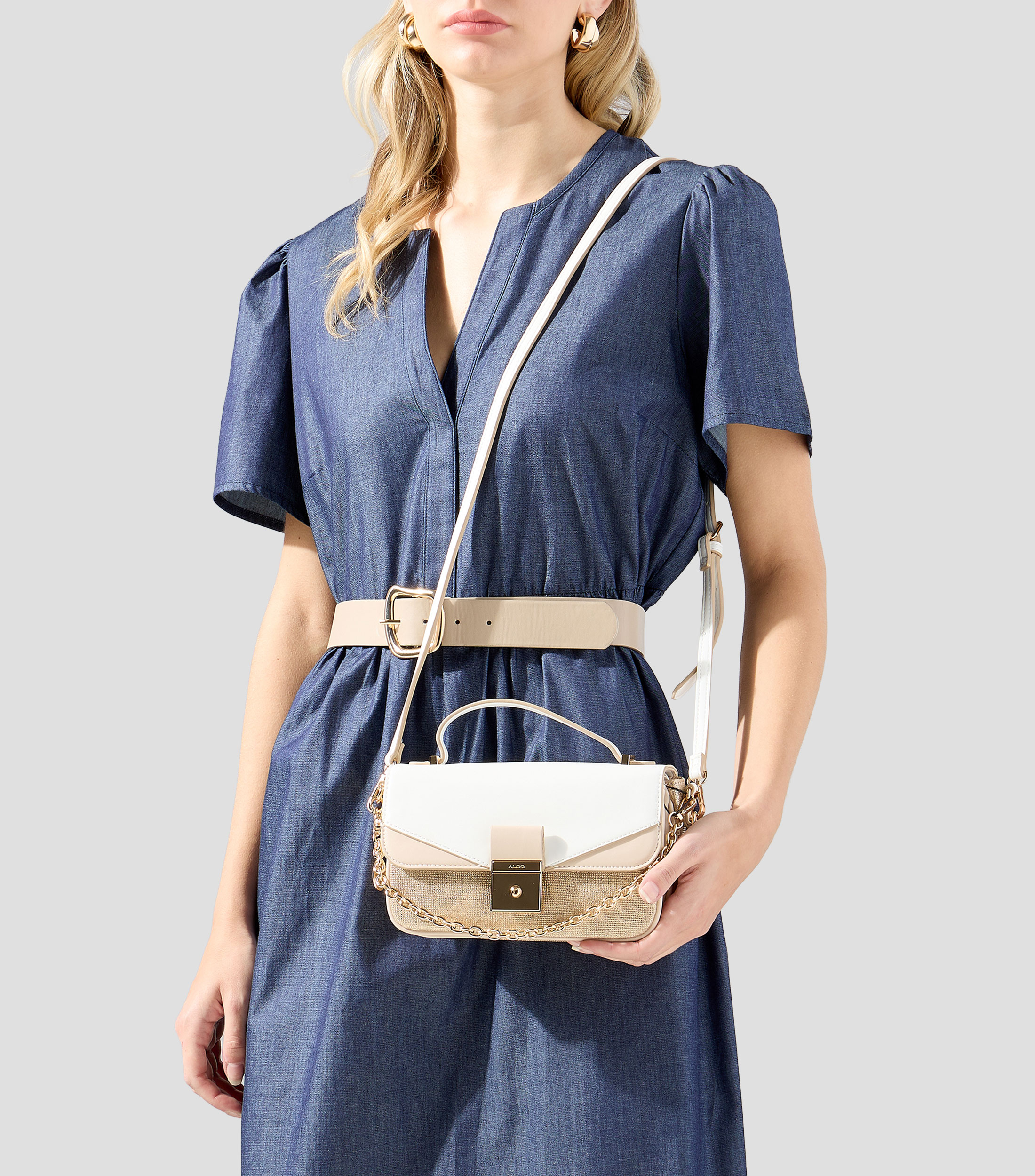 Bolsa fantasía lisa Mujer