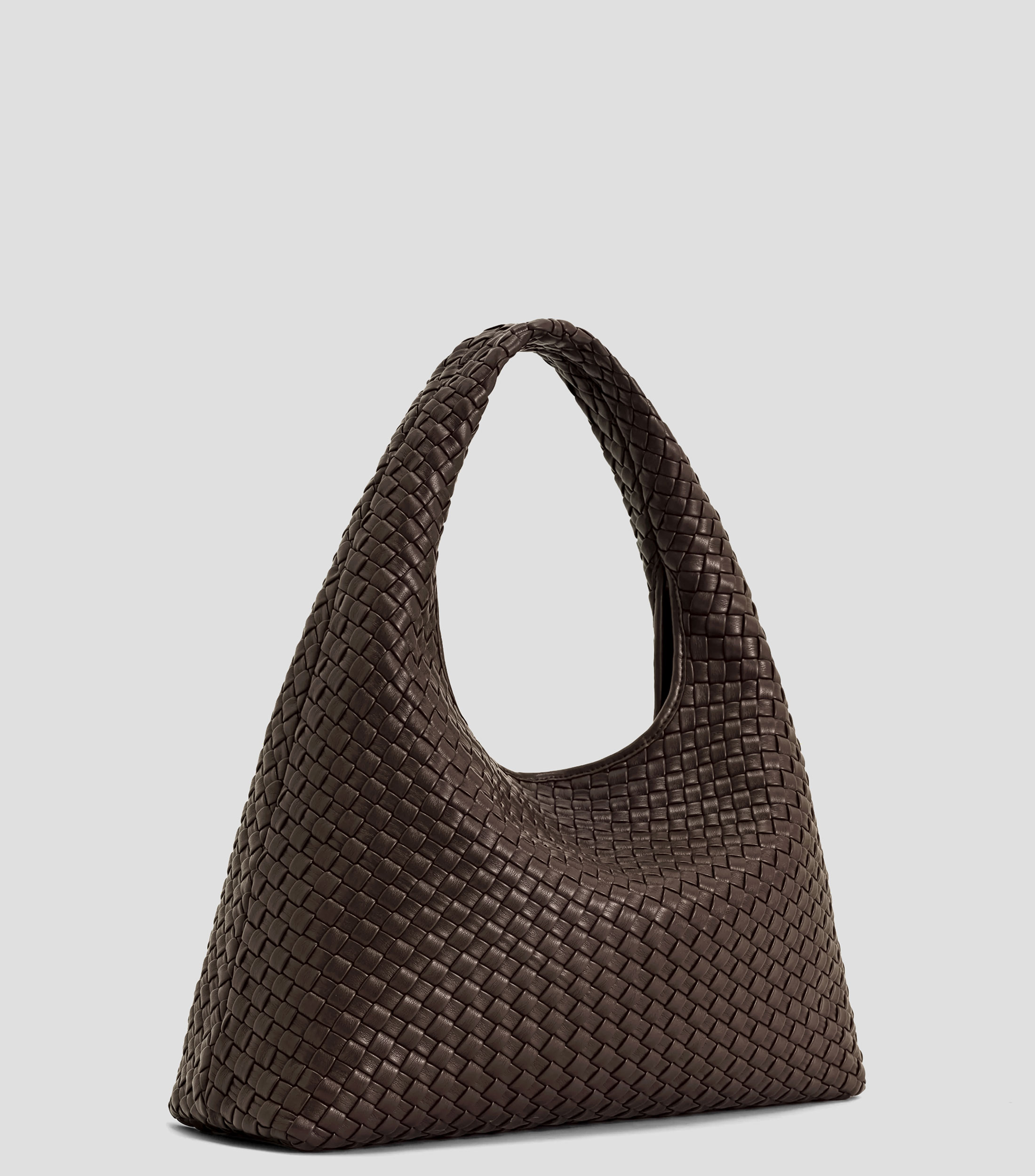 Bolsa Hobo en cuero vegano fantasía Mujer