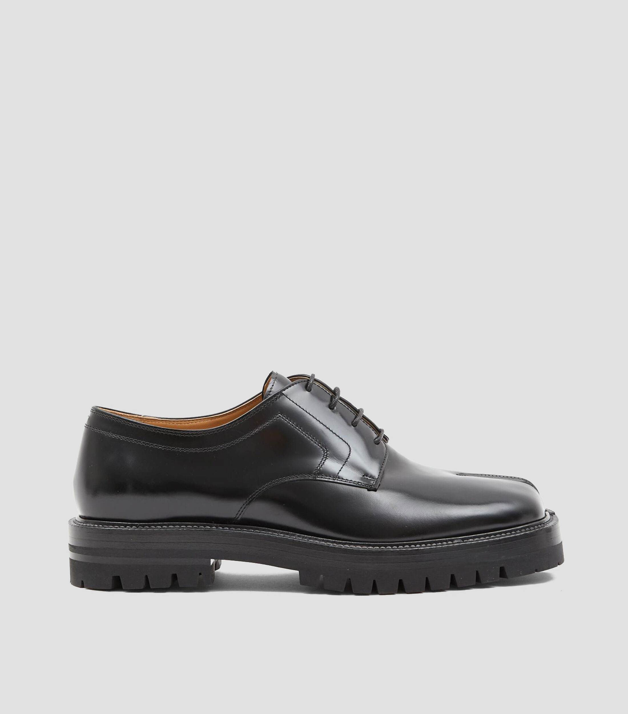 Zapatos Casuales Derby Tabi en Piel Hombre