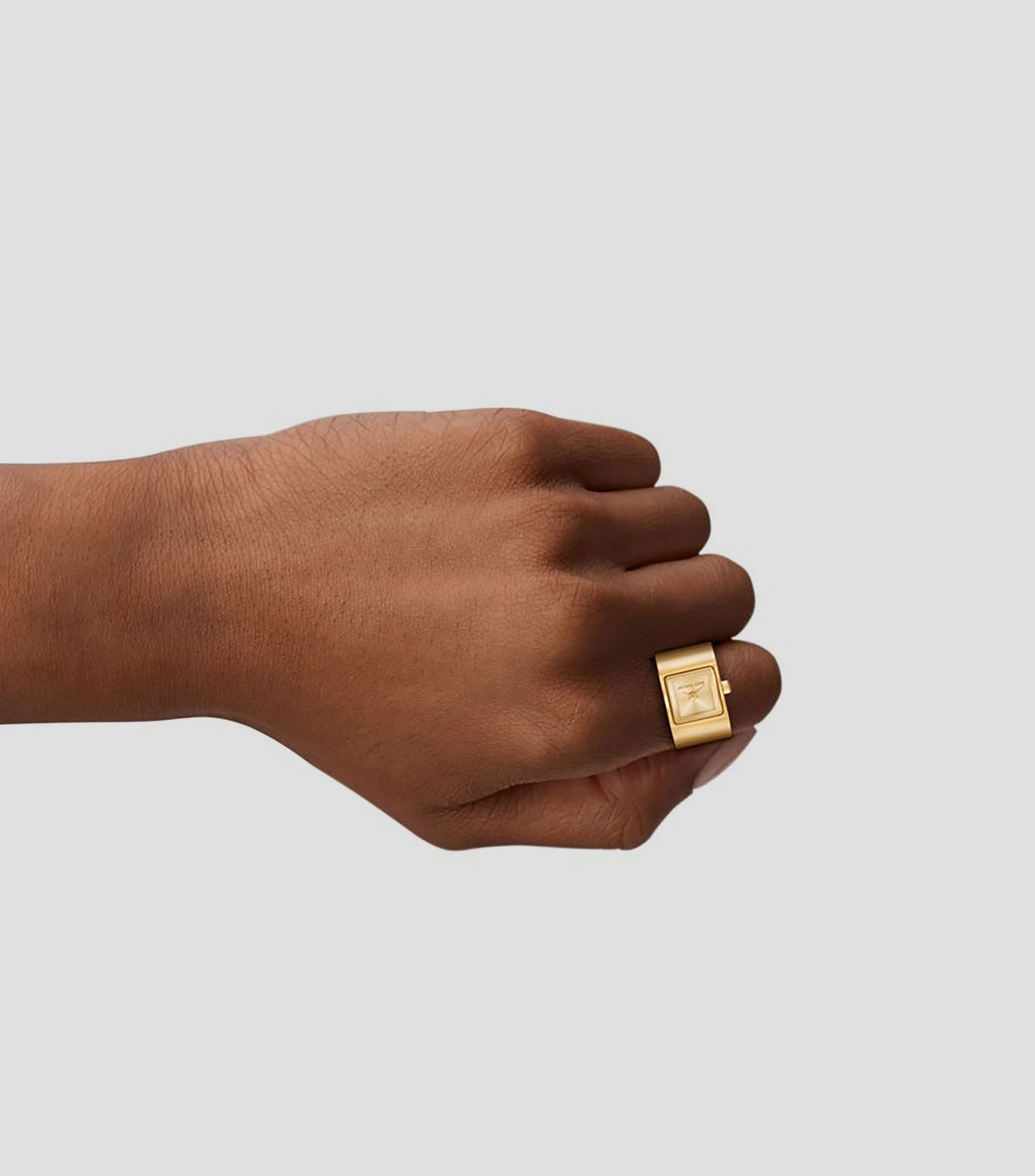 Reloj anillo para Mujer Darrington casual dorado