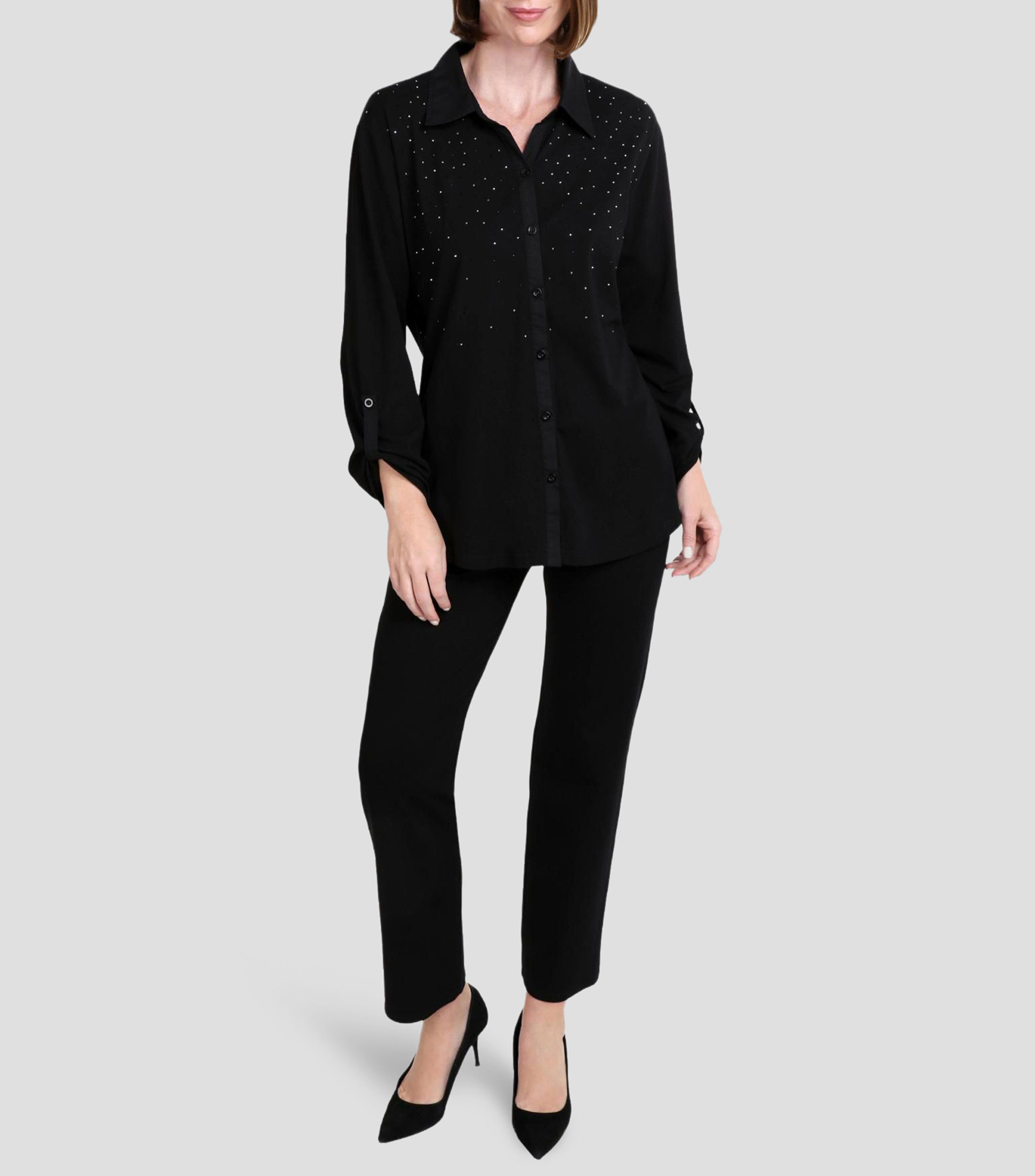Blusa fantasía manga larga Mujer
