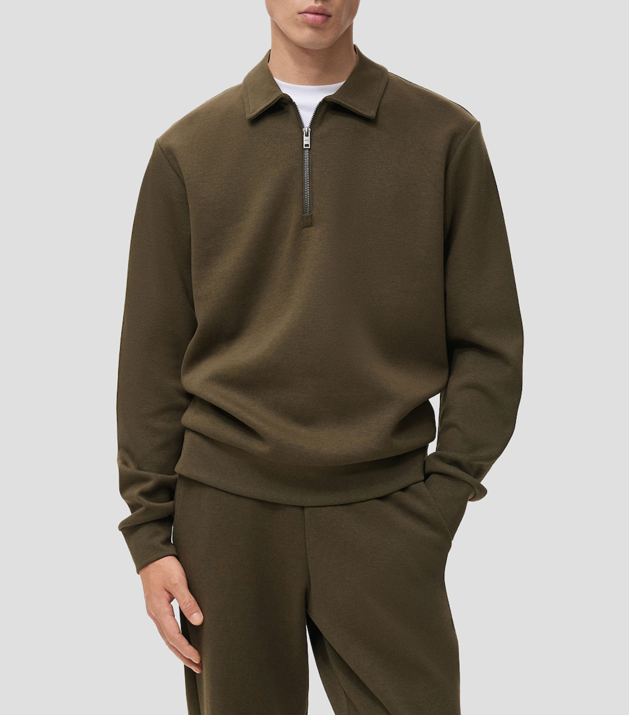 Sudadera polo Hombre