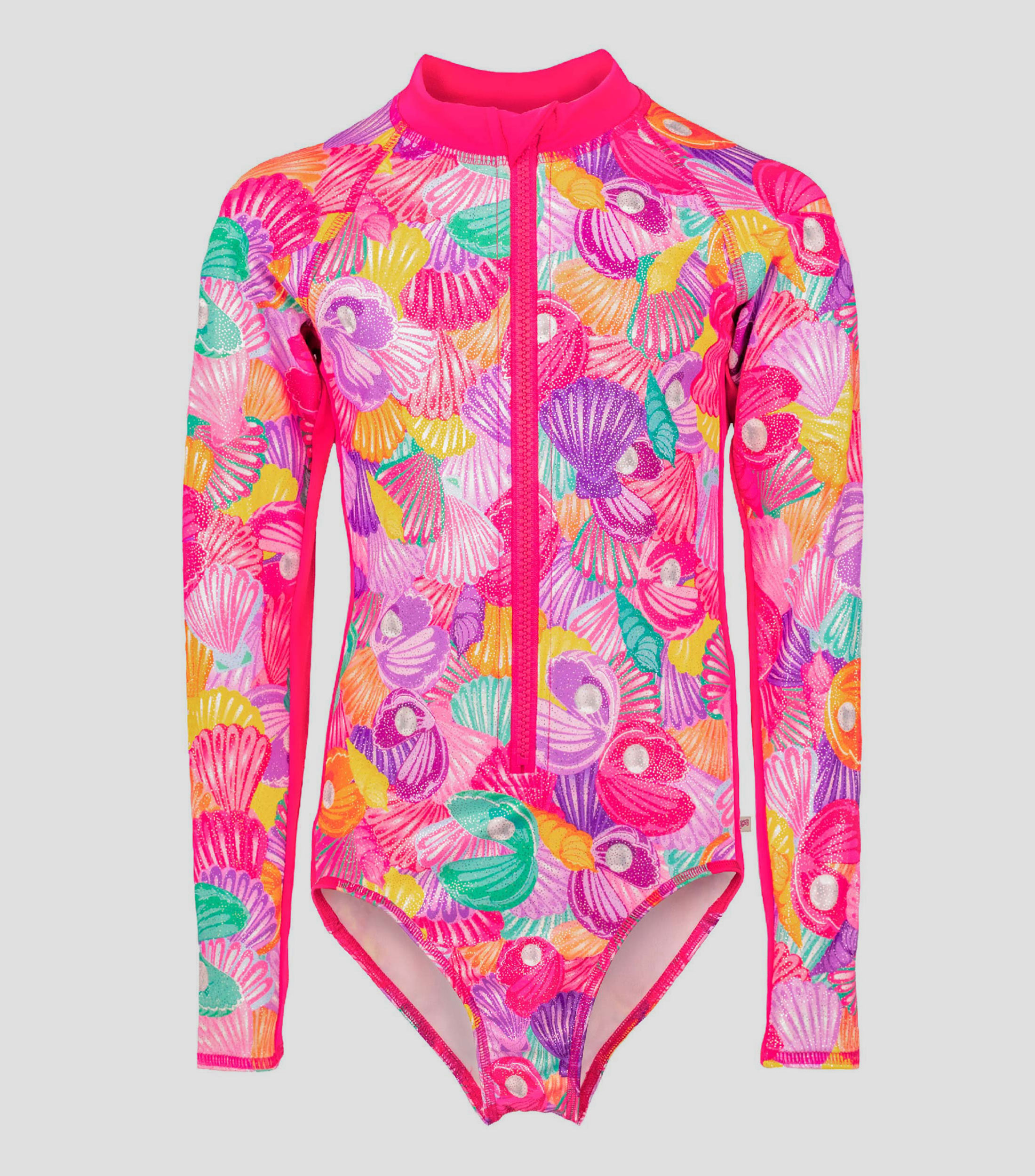 Traje de baño con conchas marinas Niña