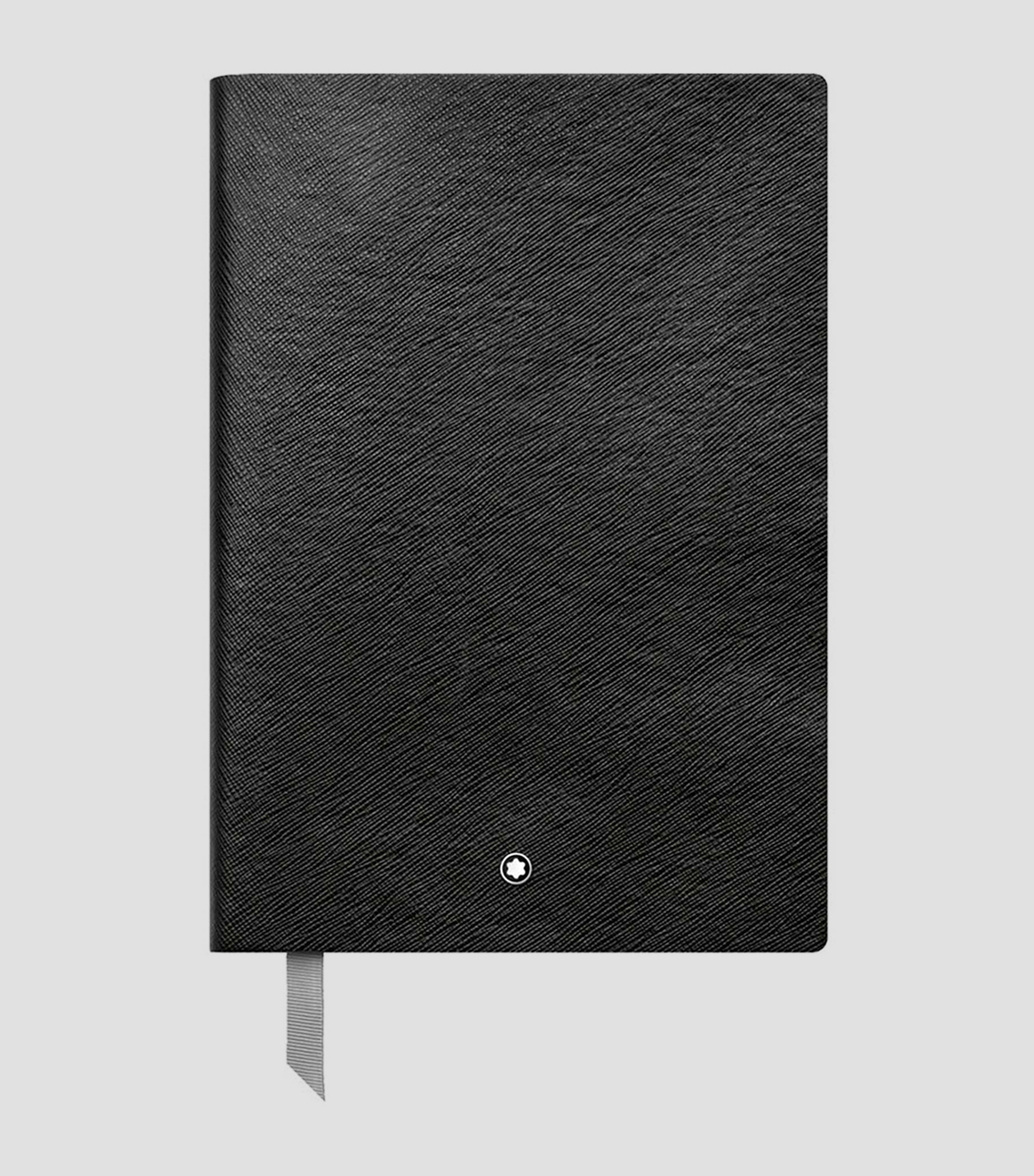 Cuaderno Fine Stationery Negro con hojas rayadas