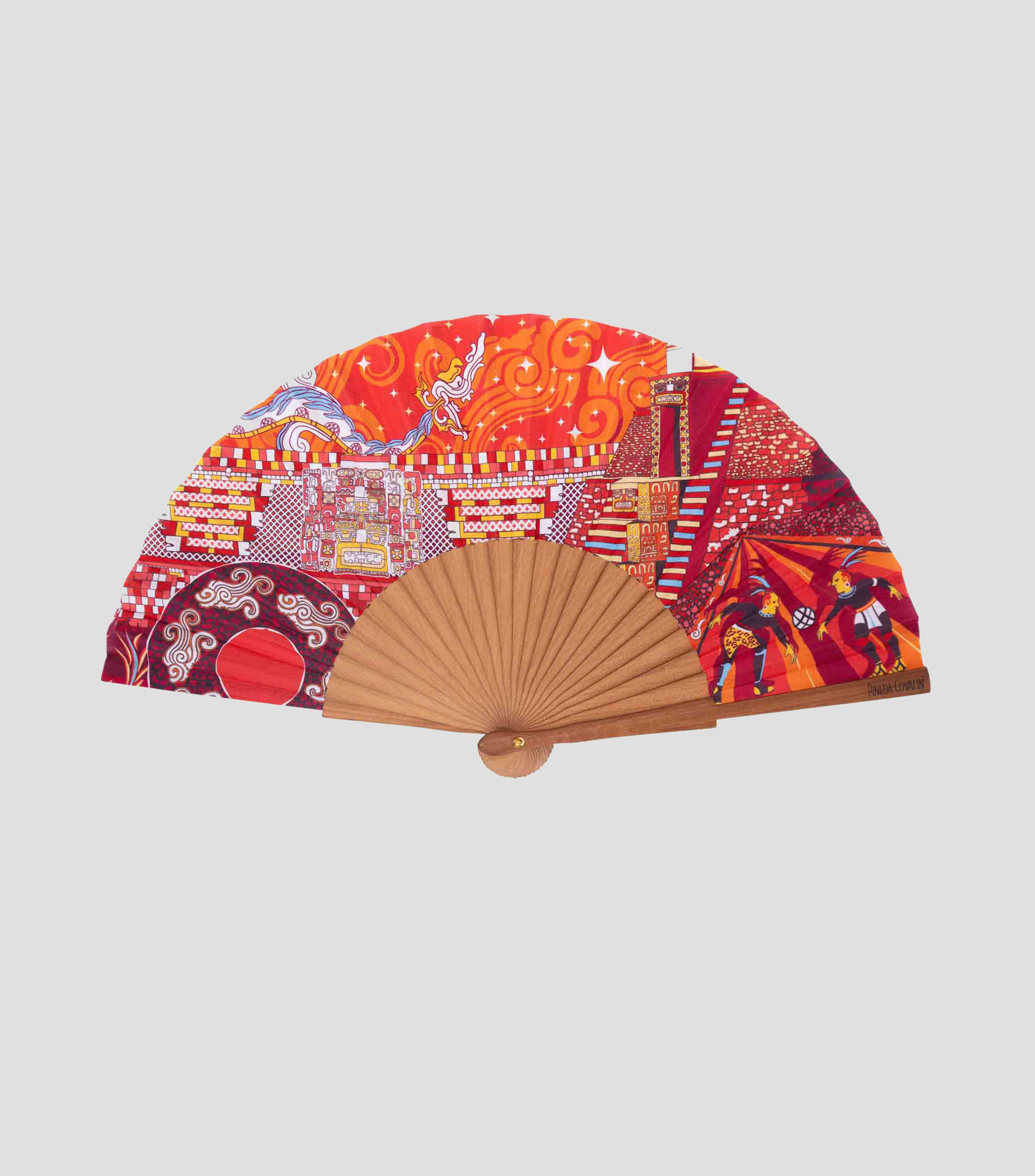 Abanico multicolor Estampado IIK Juego de Pelota Mujer