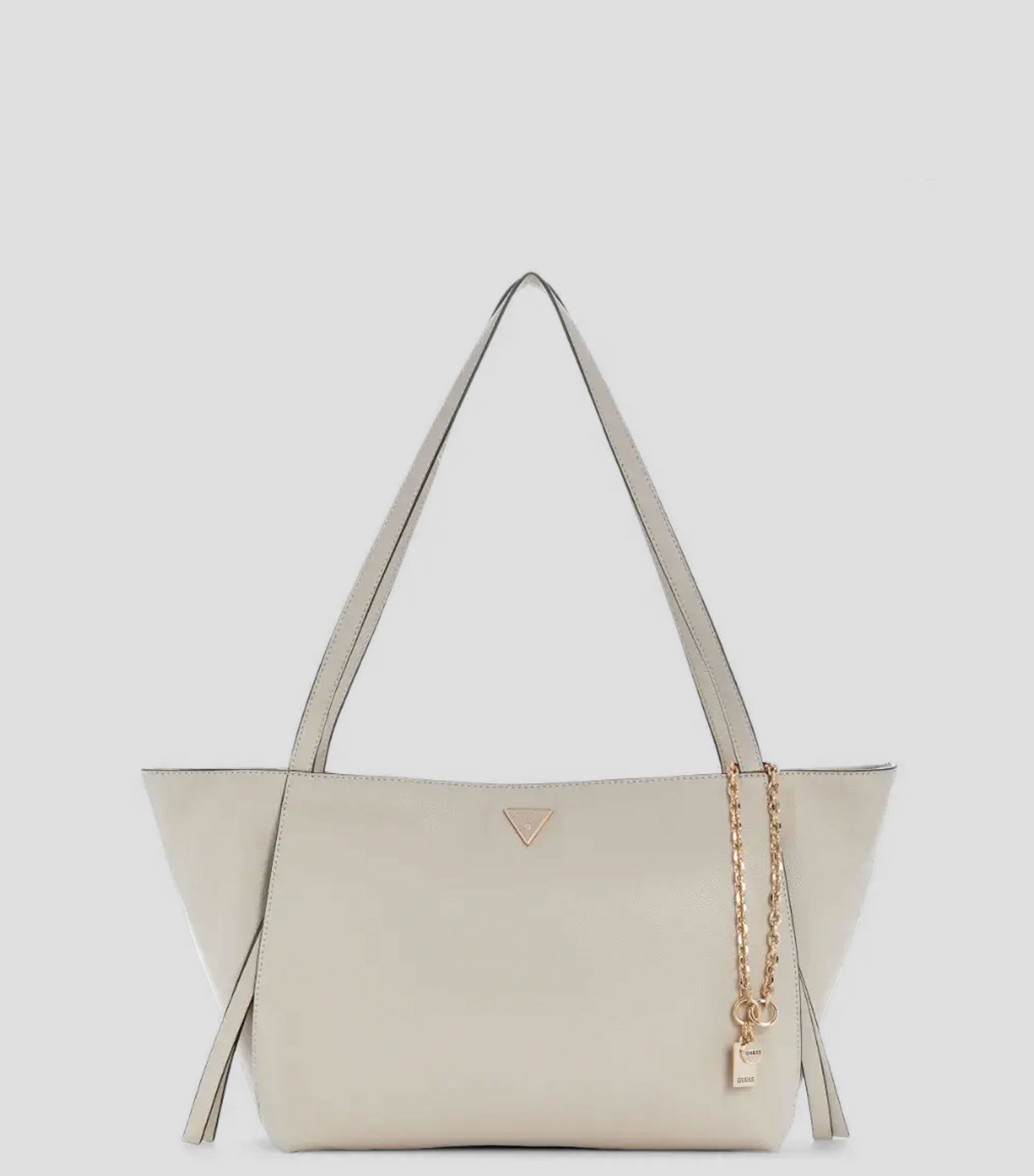 Bolsa tote lisa con detalle texturizado Mujer