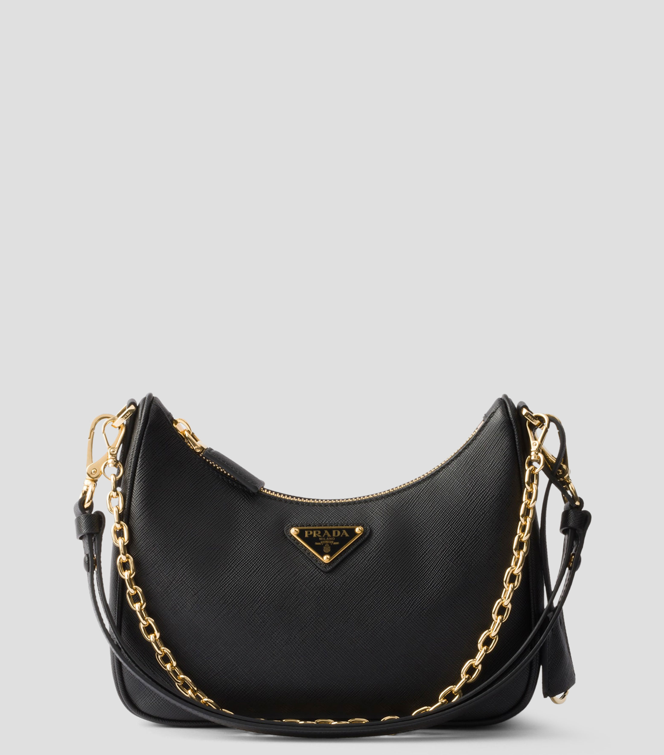 Minibolsa Prada Re-Edition de piel saffiano Mujer