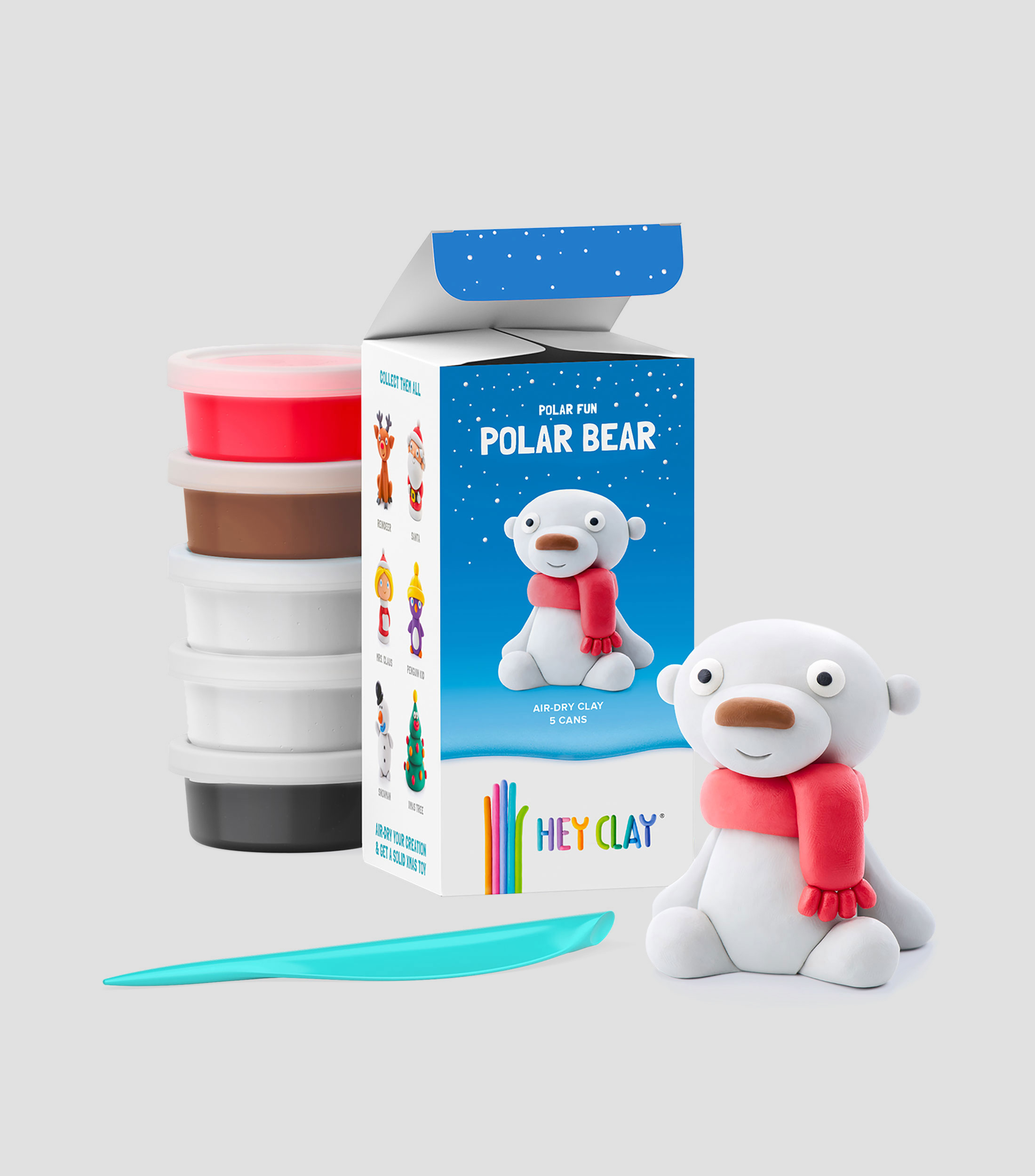 Playset de arcilla Series Seasonal, Polar Bear