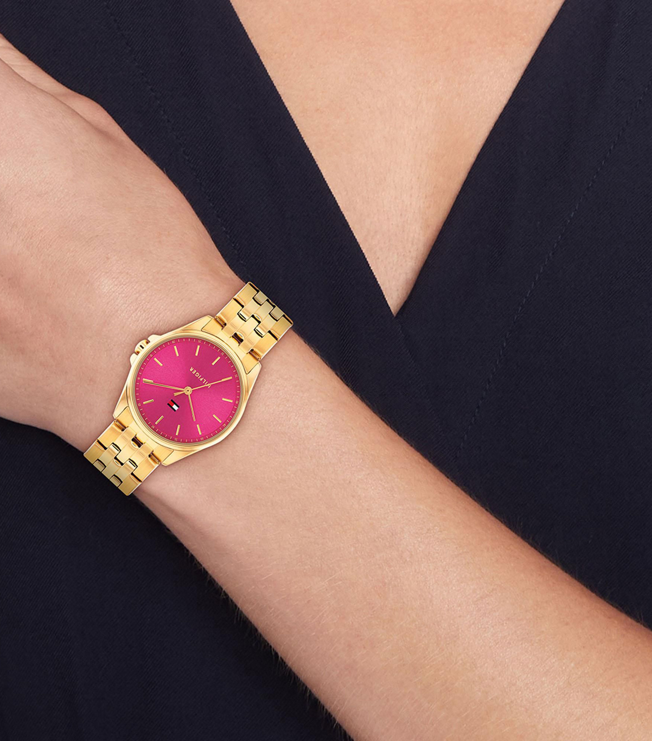 Reloj para mujer Jade Casual, Dorado