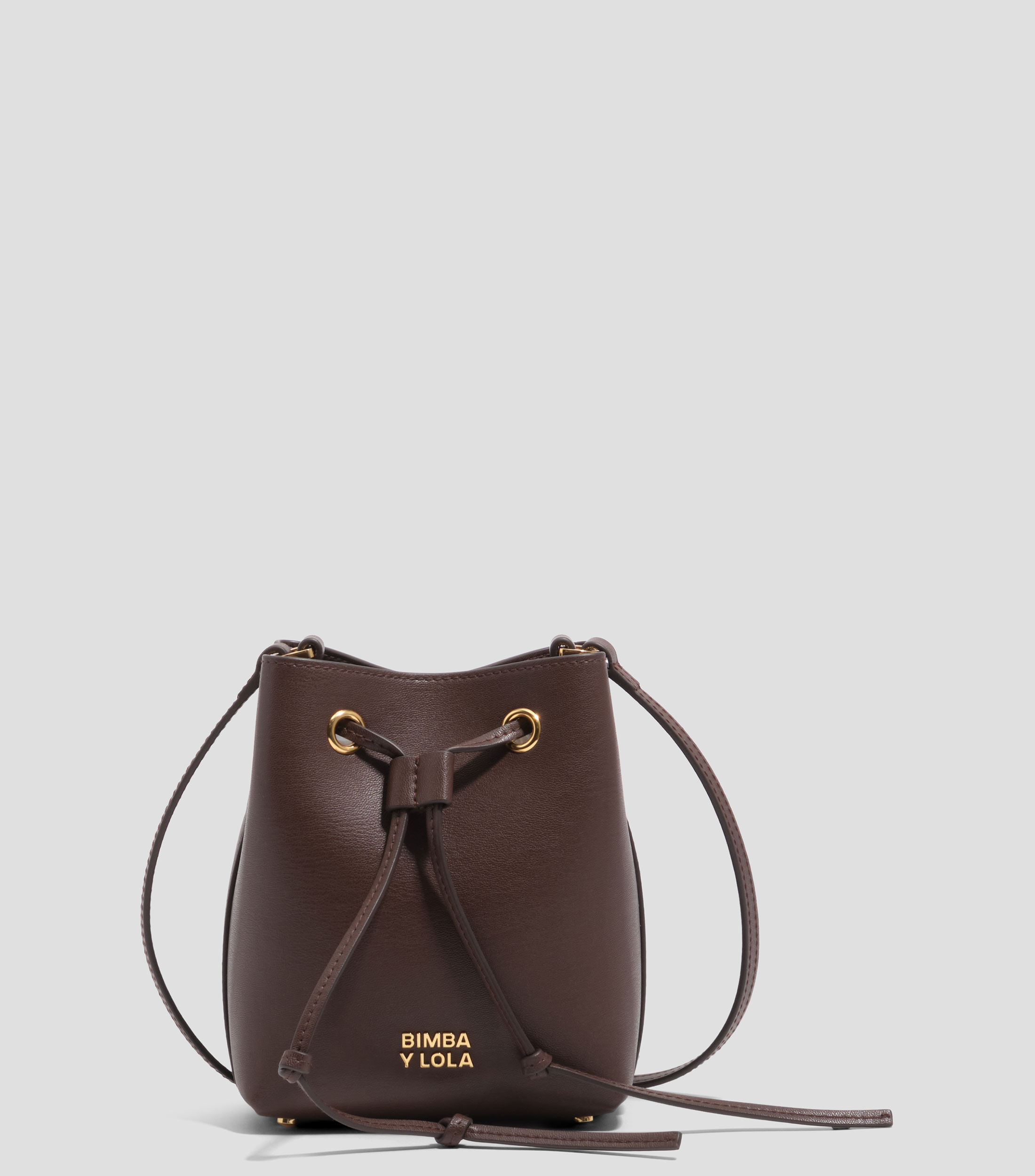 Bolsa bucket Chihuahua mini piel Mujer