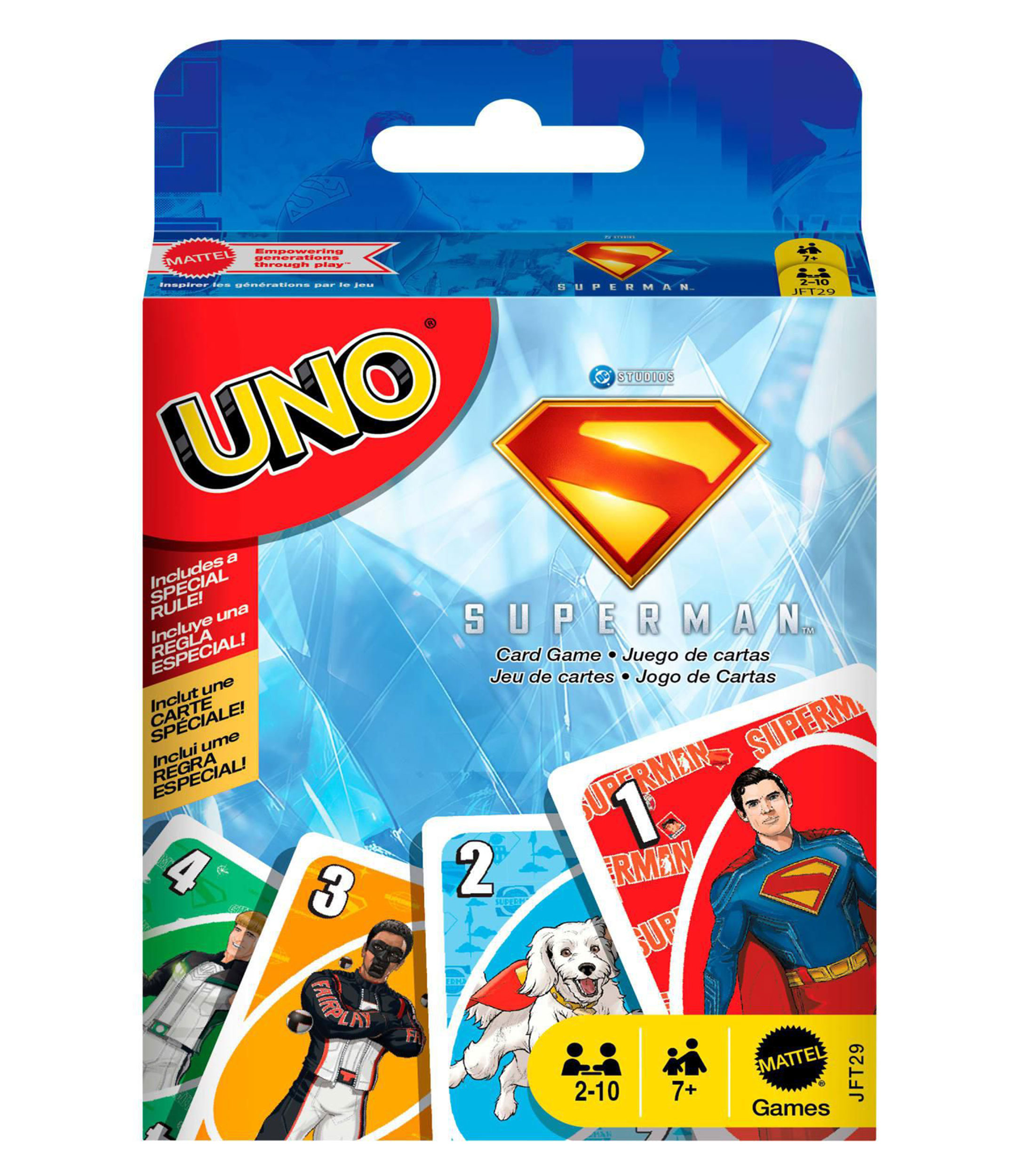 Juego de mesa UNO Juego de Cartas - Superman