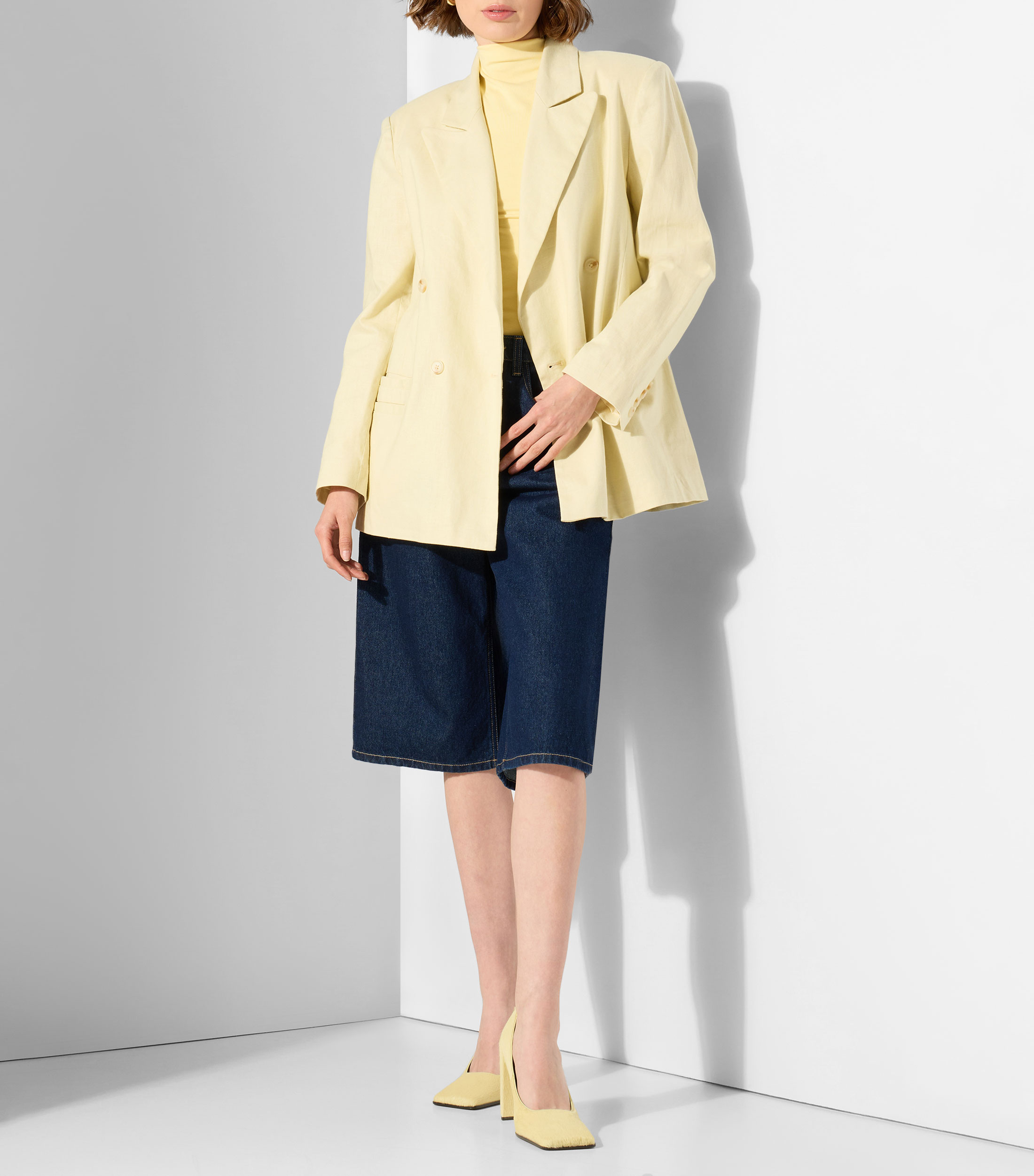 Blazer liso Mujer