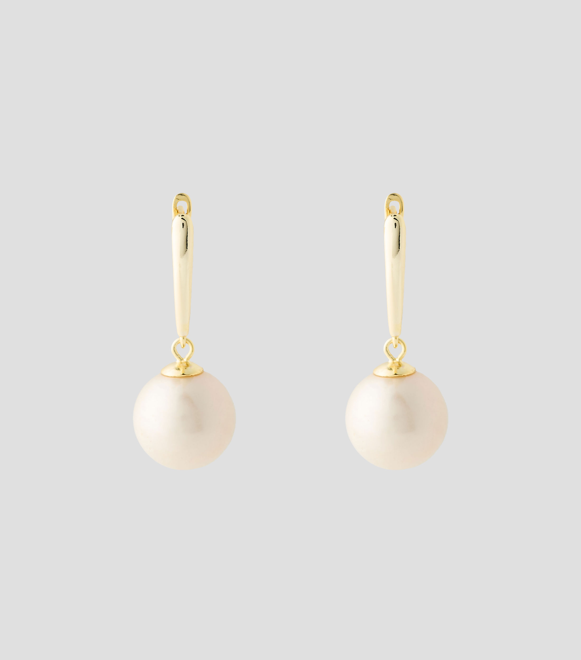 Aretes con perla Mujer