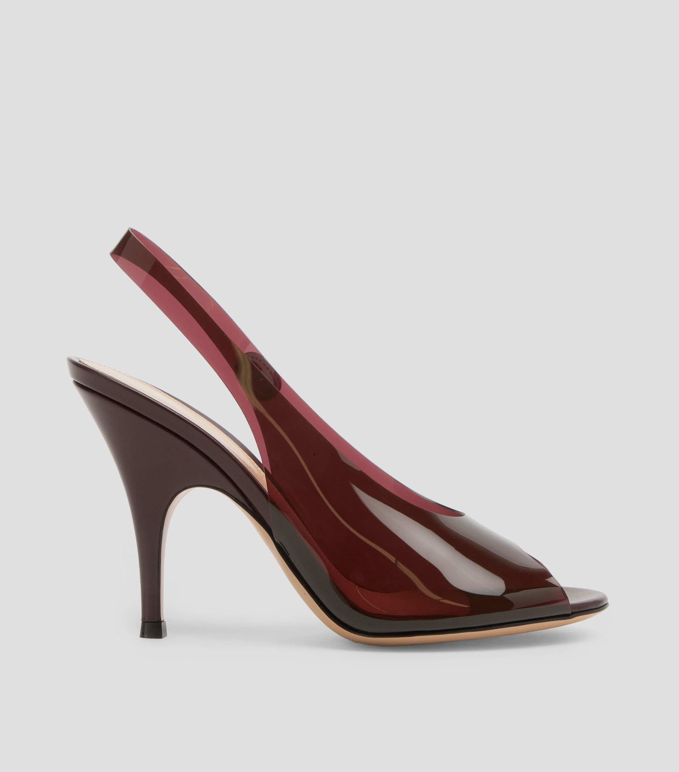 Sandalias con tacón alto delgado Mujer